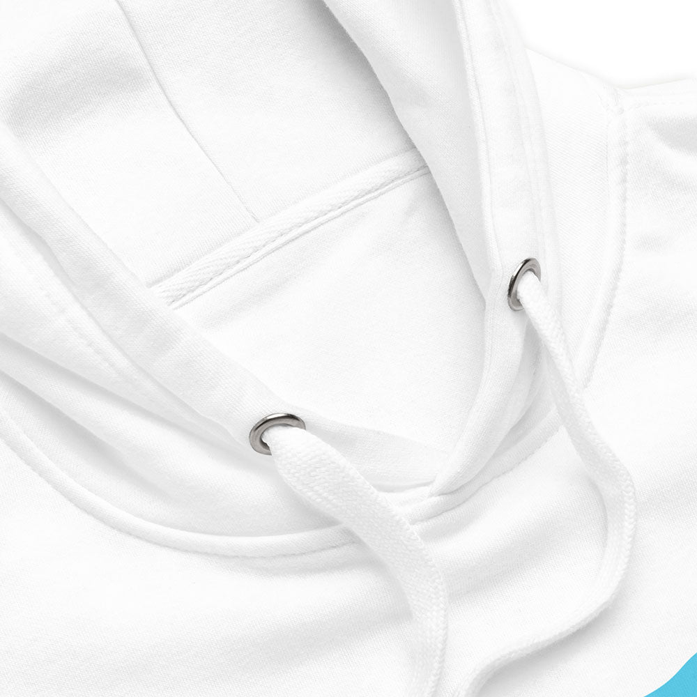 Good River Fishing Hoodie white