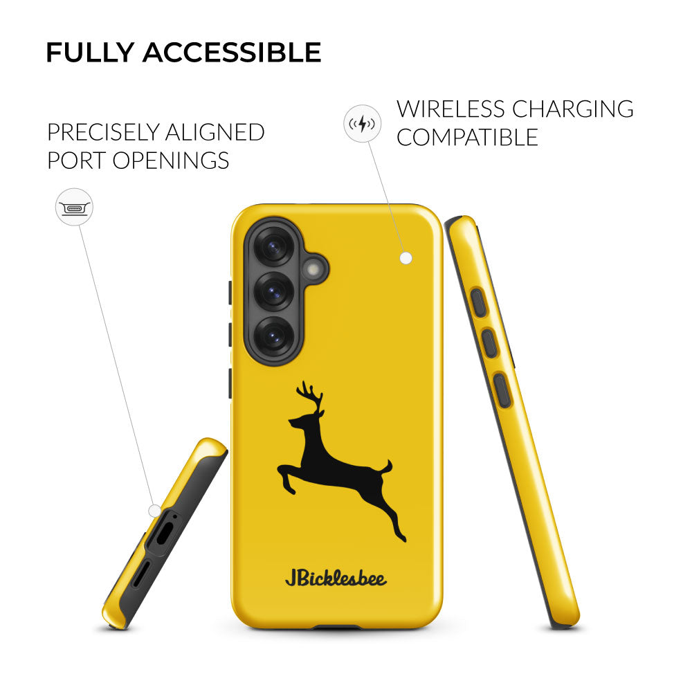 fully accessible Deer Crossing Samsung Tough Case