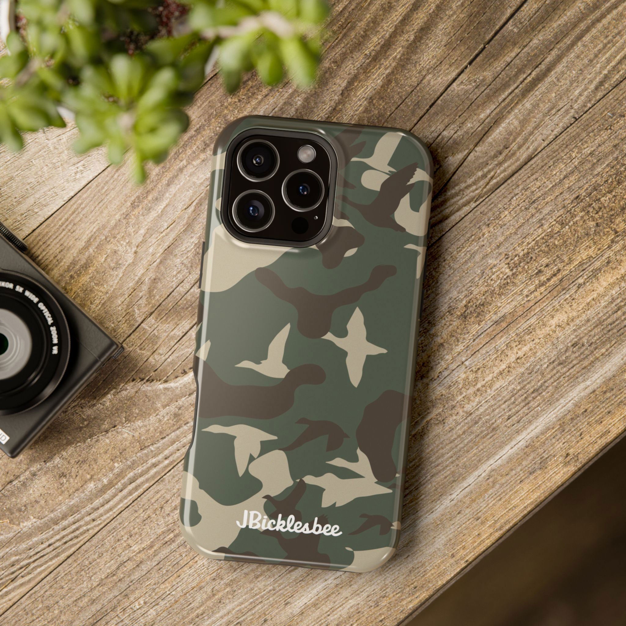 Duck Hunter Camo MagSafe iPhone Case