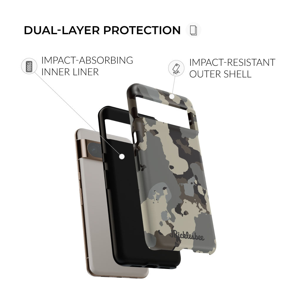 dual layer protection High Country Camo Pixel Tough Case