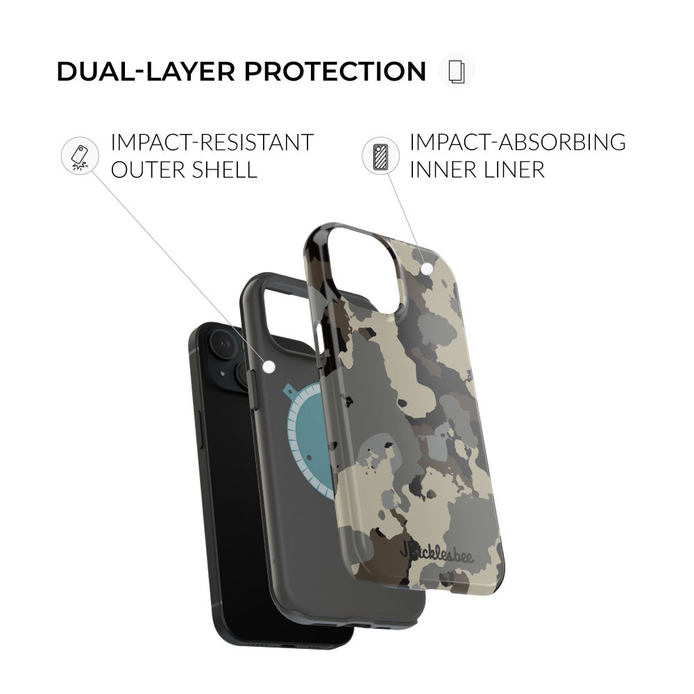 dual layer protection High Country Camo MagSafe Tough iPhone Case