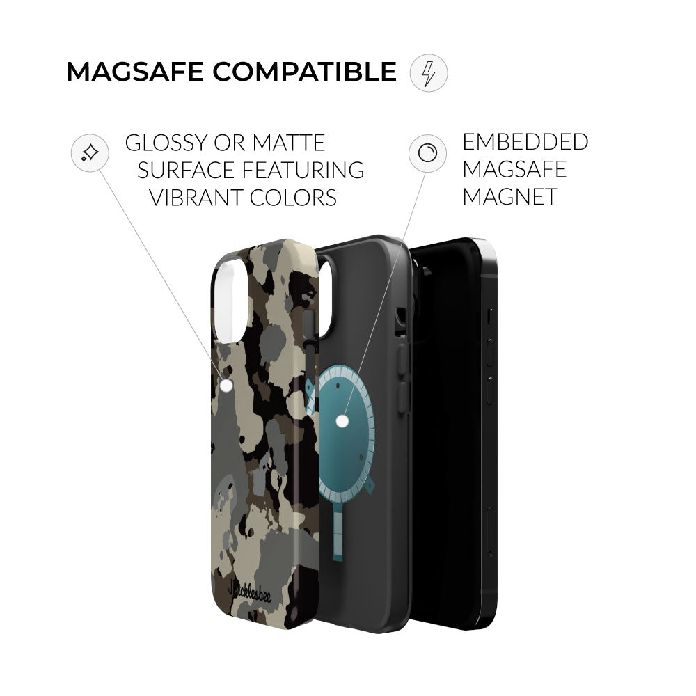 magsafe compatible High Country Camo MagSafe Tough iPhone Case