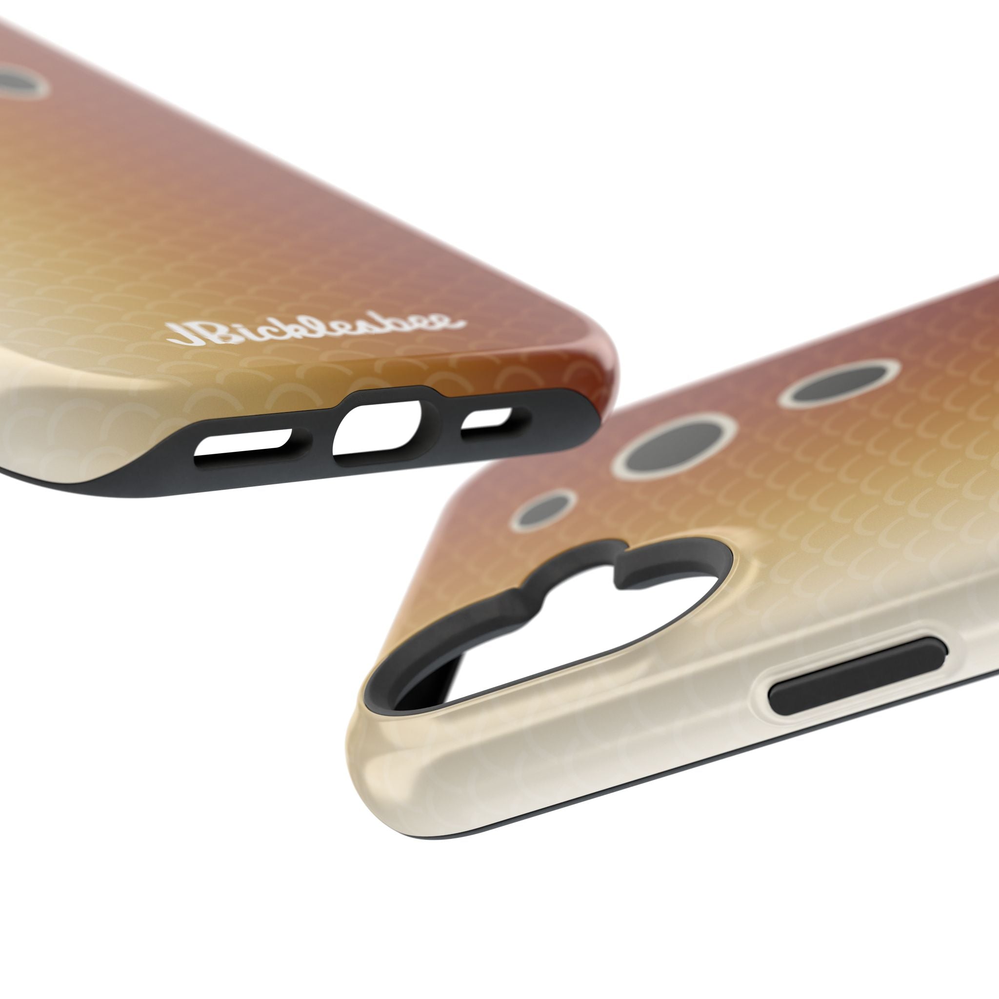 close up on ports Redfish Pattern MagSafe iPhone Case