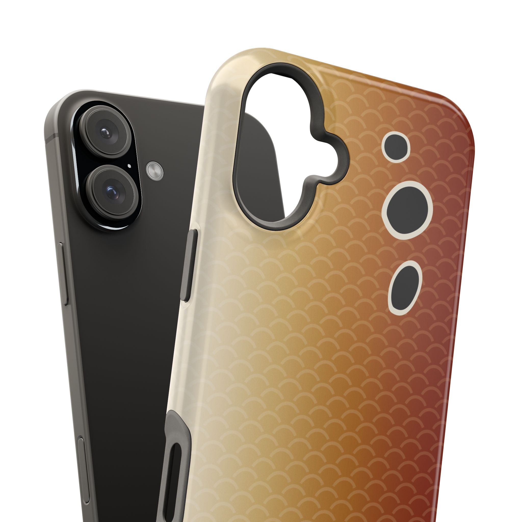 close up Redfish Pattern MagSafe iPhone Case