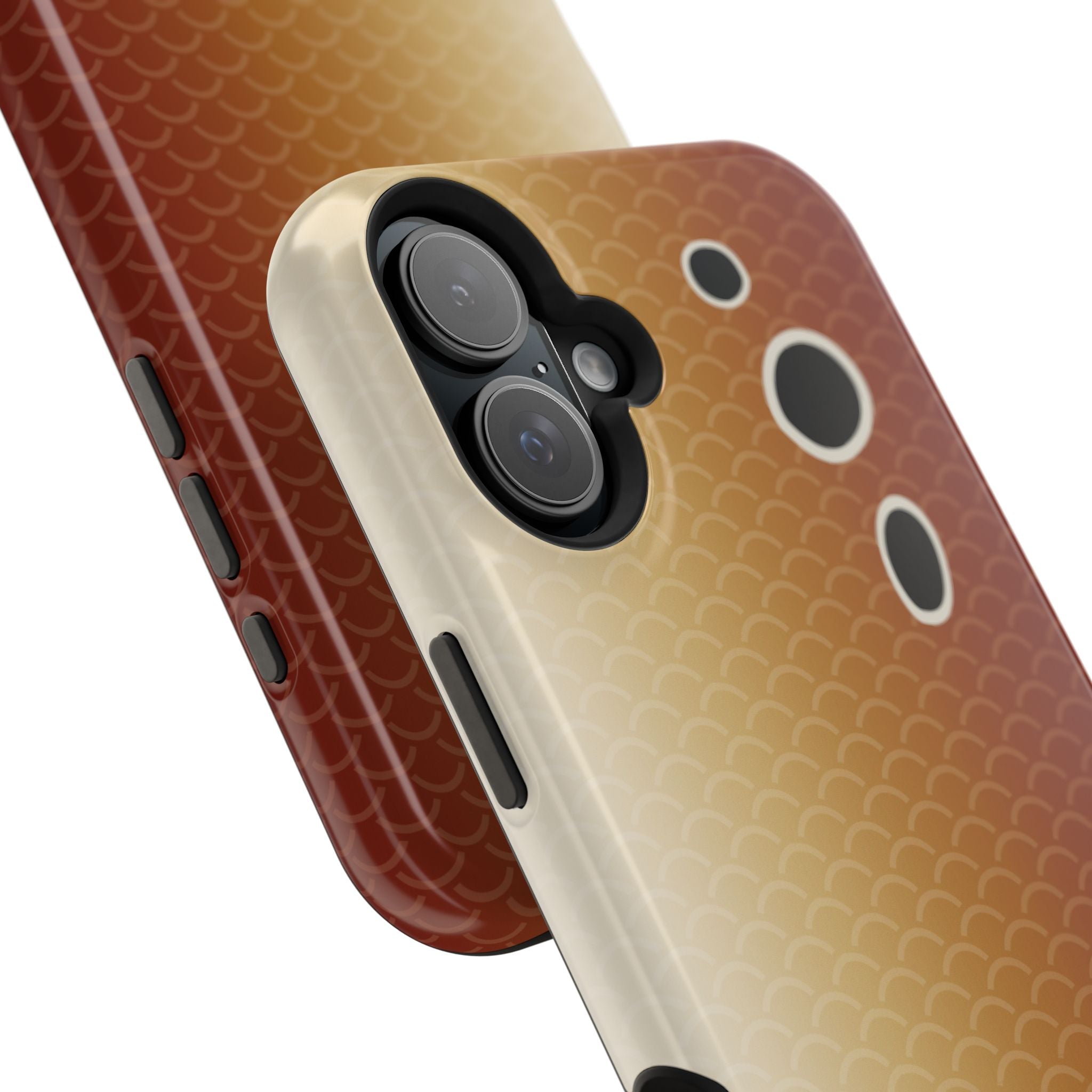 close up on camera Redfish Pattern MagSafe iPhone Case