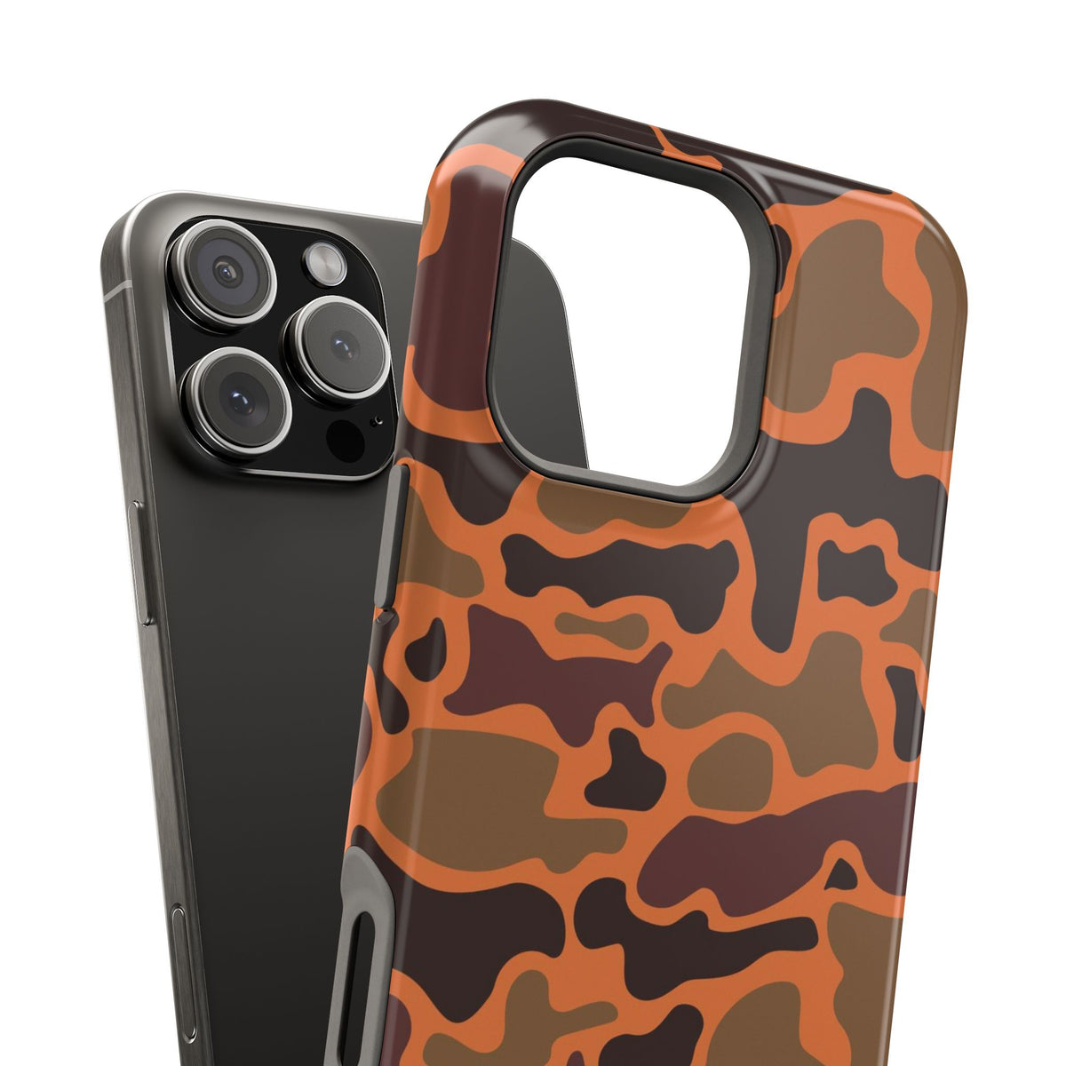 Retro Hunter Safety Camo MagSafe iPhone Case