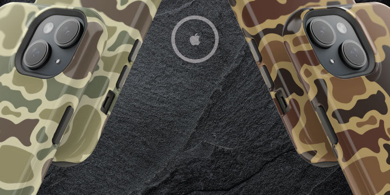 Camo iPhone MagSafe tough cases