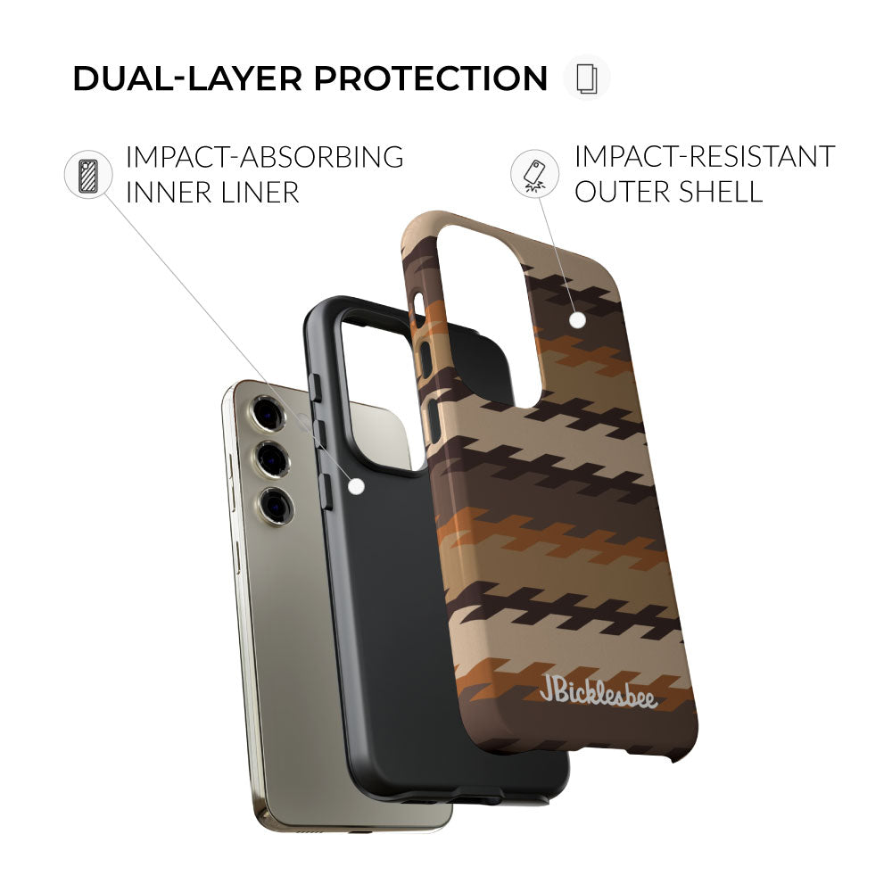 dual layer protection Native Pattern Samsung Tough Case