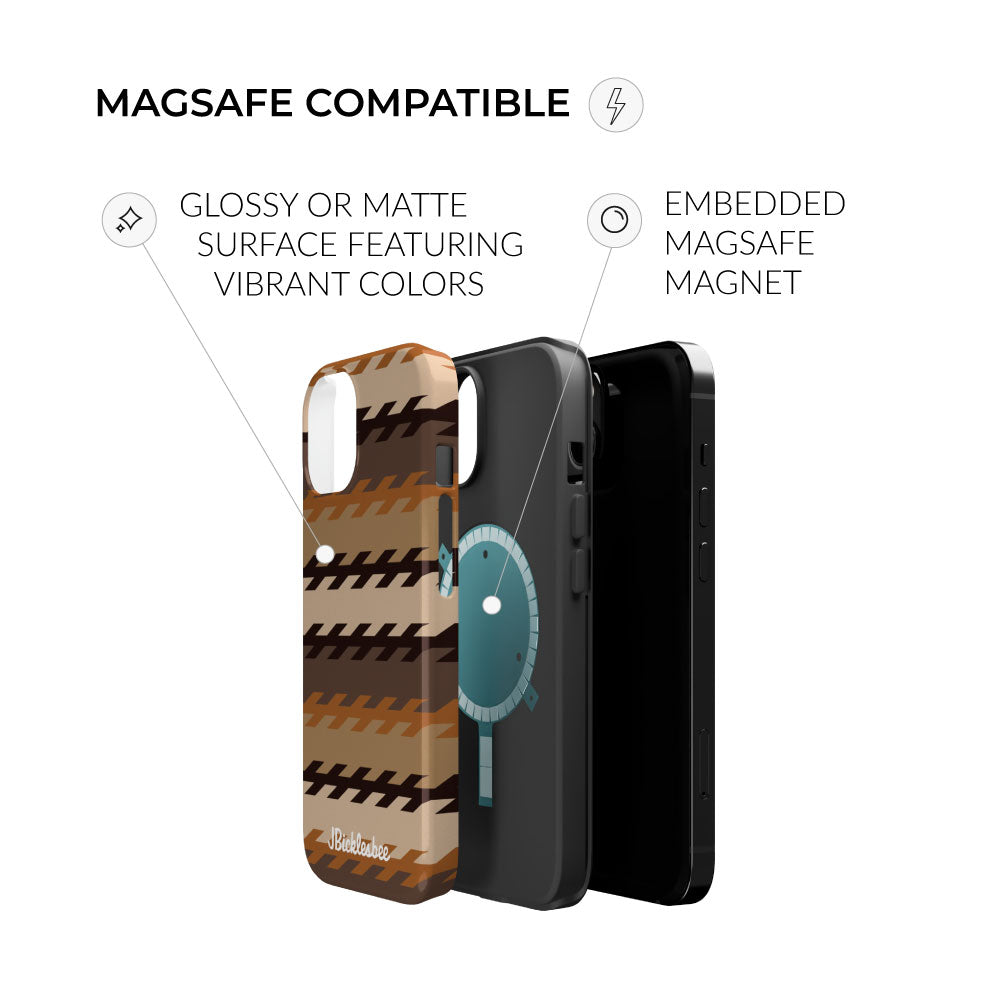 native magsafe embedded magnet iphone case