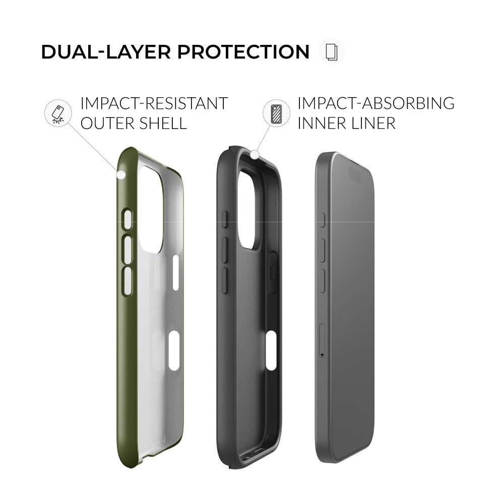 OD Green iPhone Tough Case