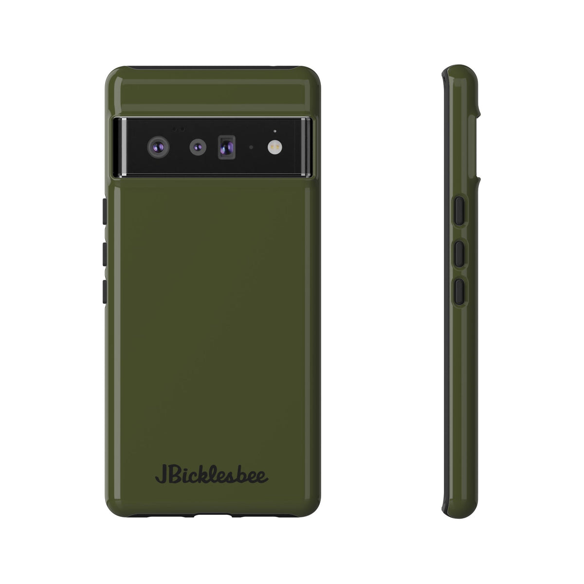 OD Green Google Pixel 6 Pro Tough Case in glossy finish by JBicklesbee