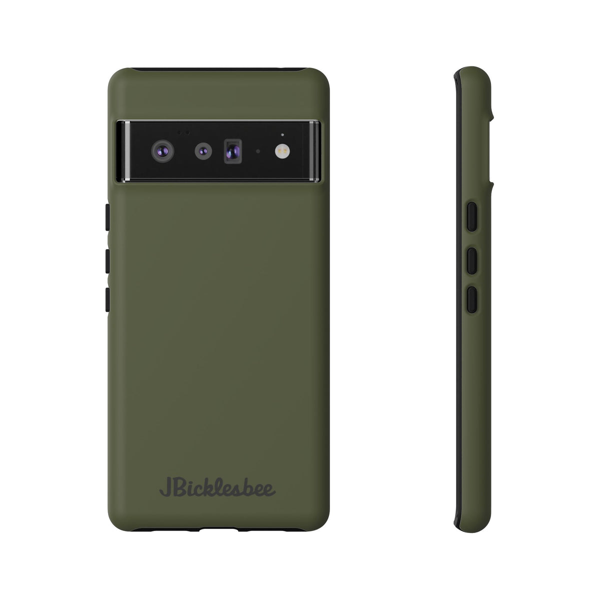 OD Green Google Pixel 6 Pro Tough Case in matte finish by JBicklesbee