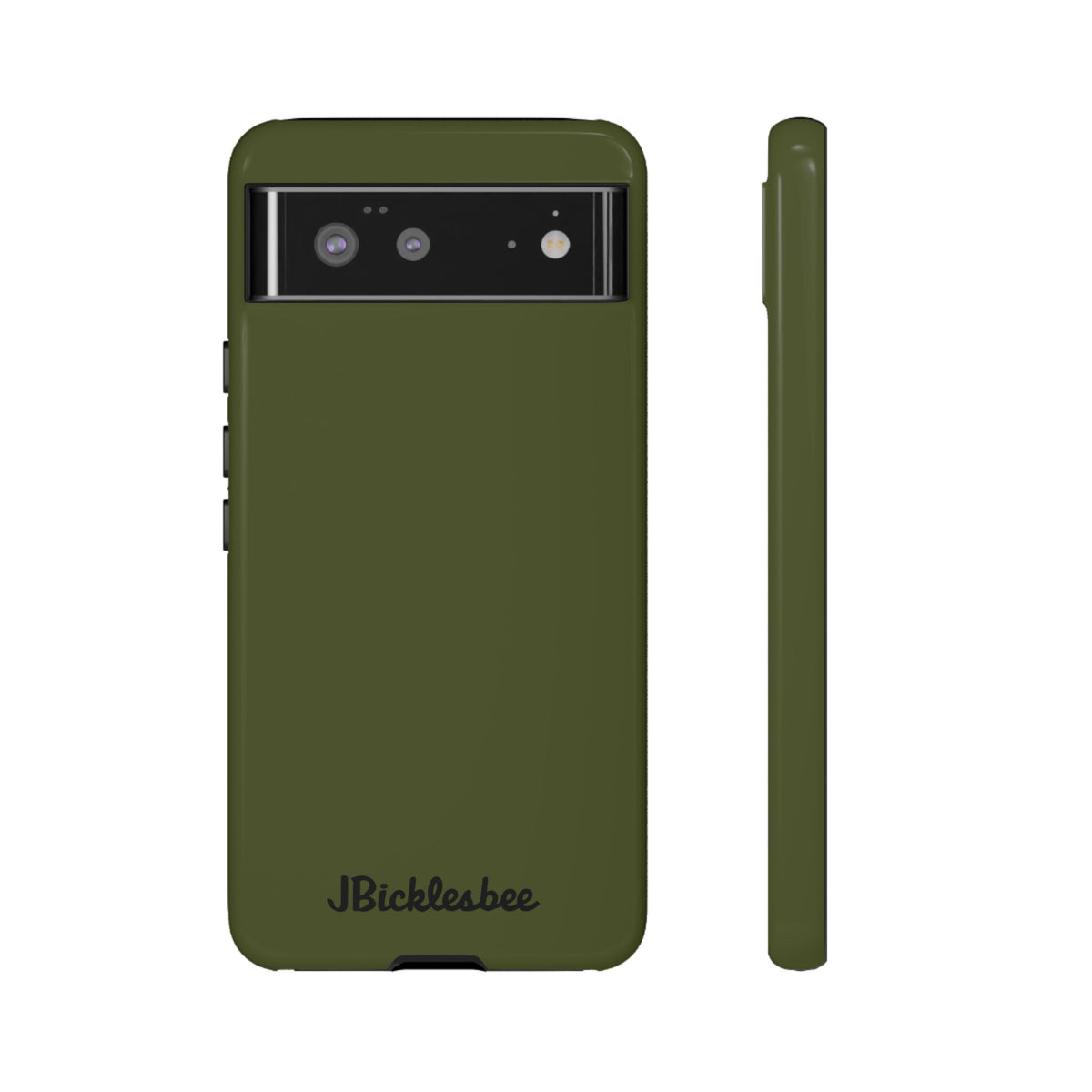 OD Green Google Pixel 6 Tough Case in glossy finish by JBicklesbee