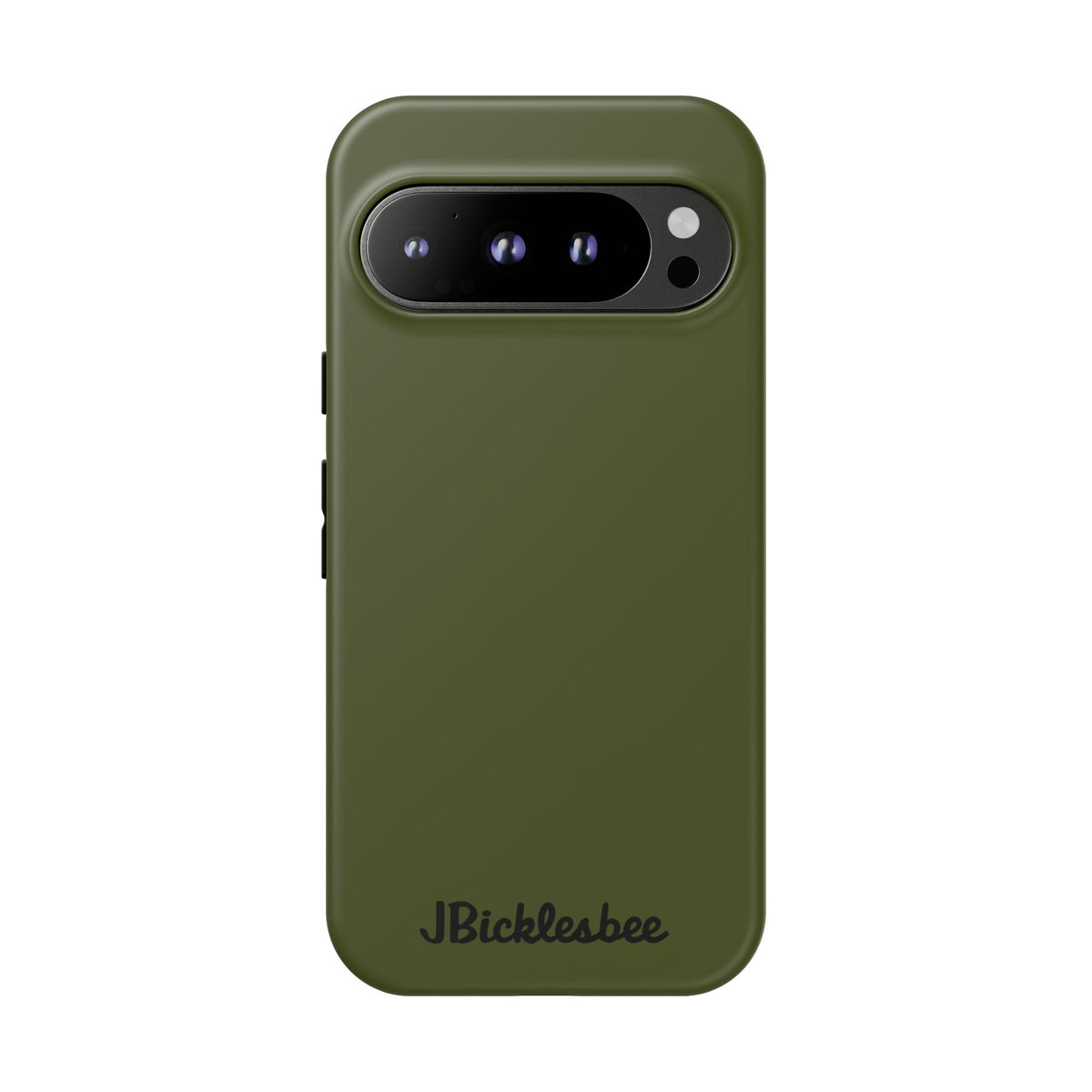 OD Green Google Pixel 9 and Pixel 9 Pro Tough Case in matte finish by JBicklesbee