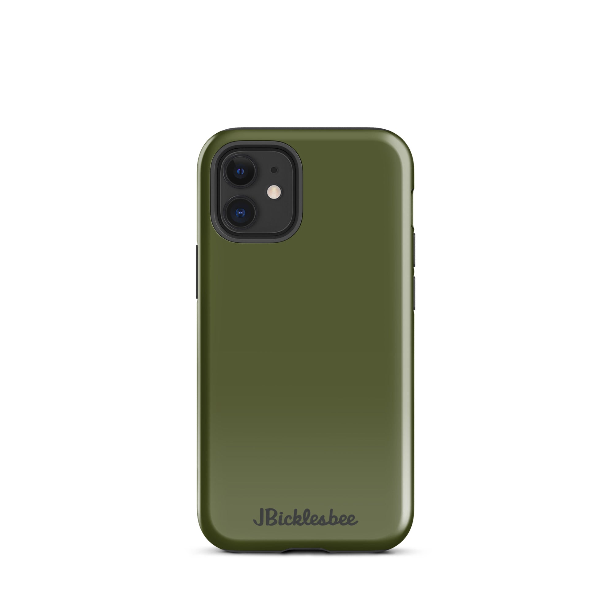 OD Green Tough Case for iPhone 12 mini in glossy finish