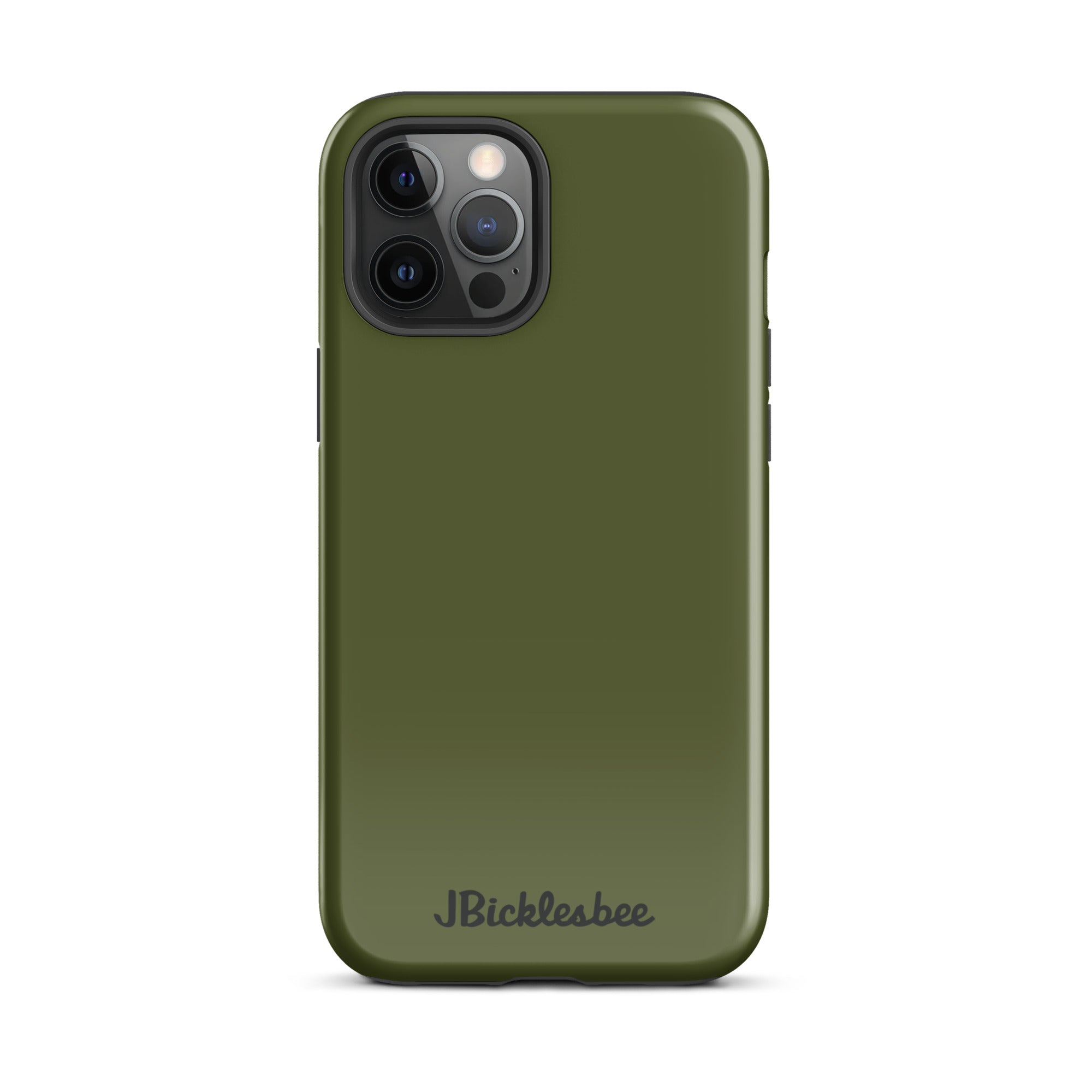 OD Green Tough Case for iPhone 12 Pro Max in glossy finish