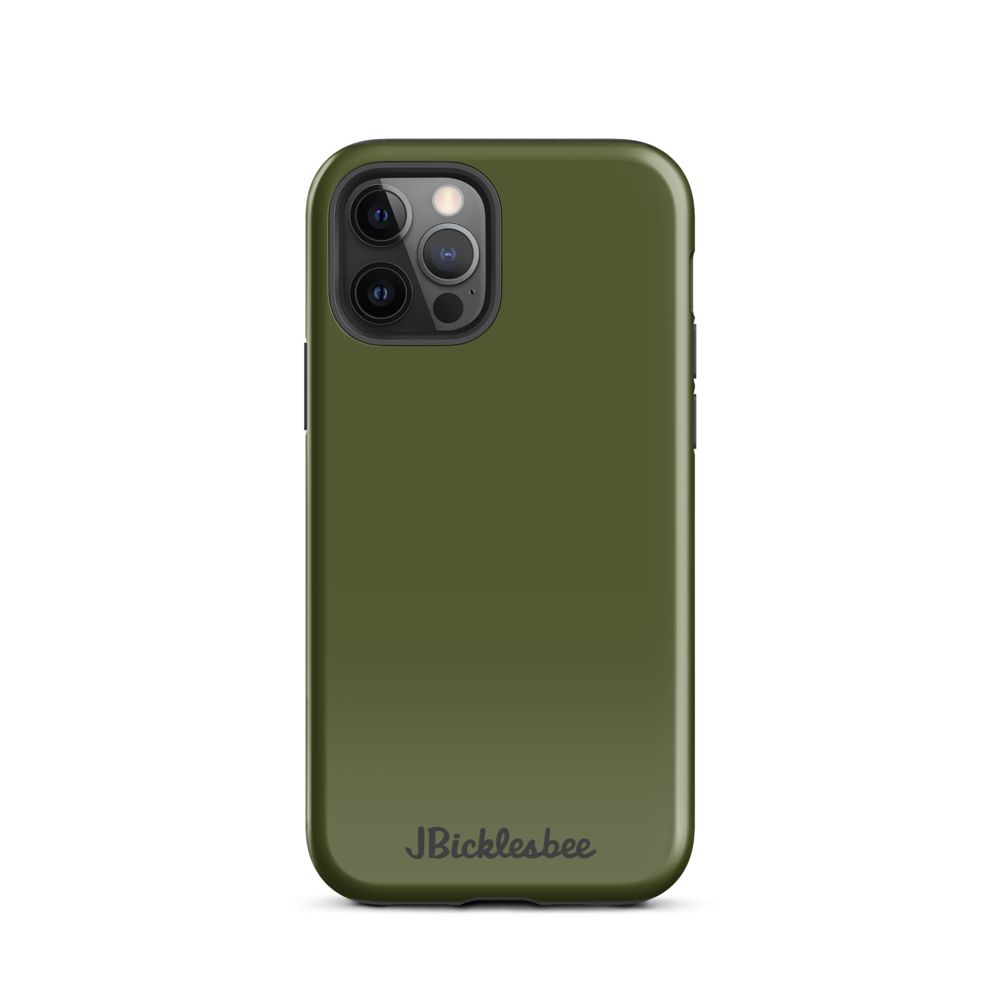 OD Green Tough Case for iPhone 12 Pro in glossy finish