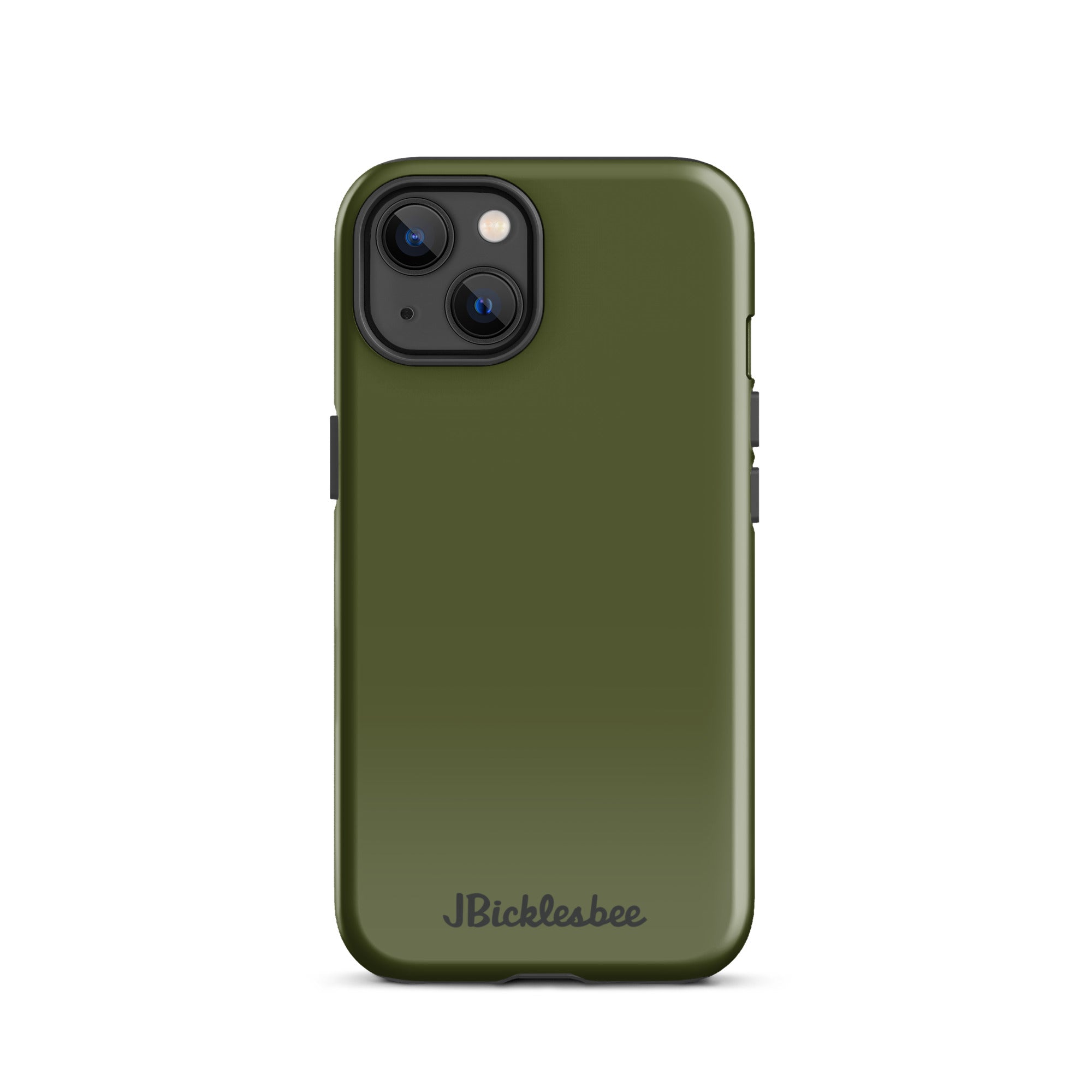 OD Green Tough Case for iPhone 13 mini in matte finish