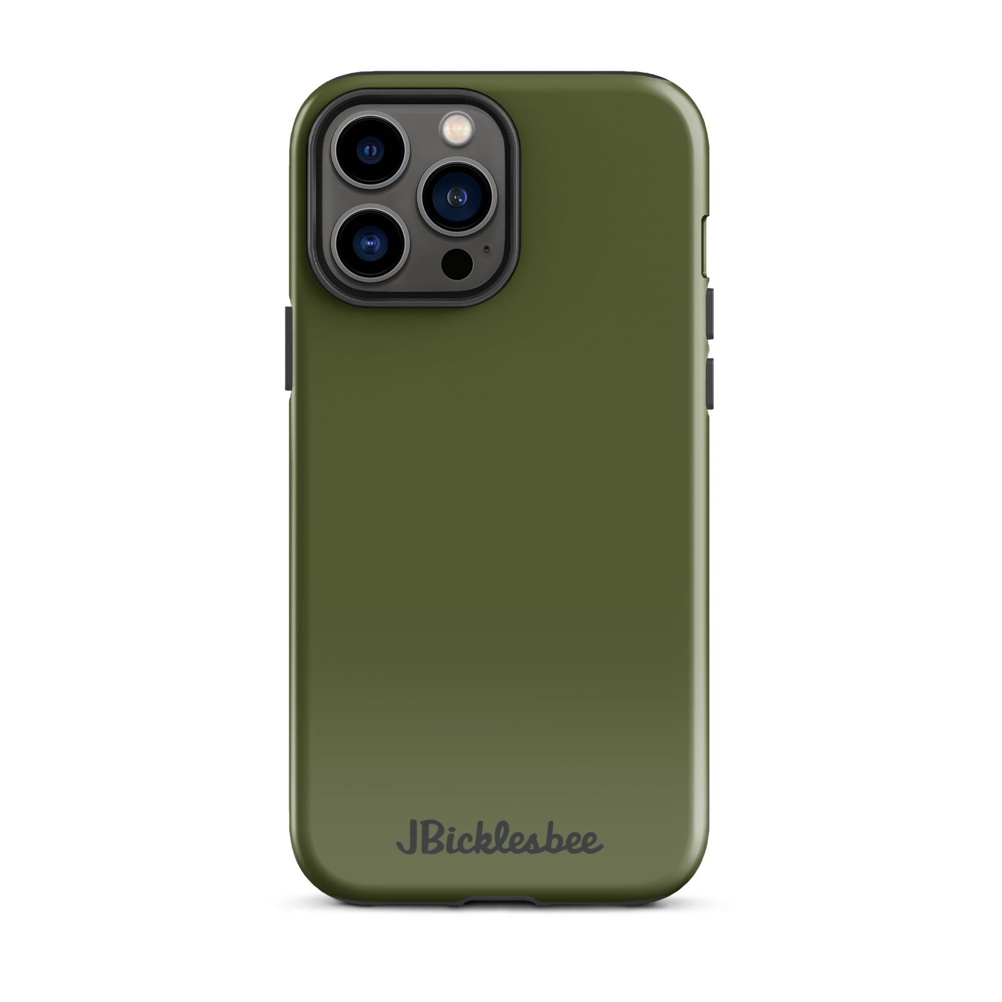 OD Green Tough Case for iPhone 13 Pro Max in glossy finish
