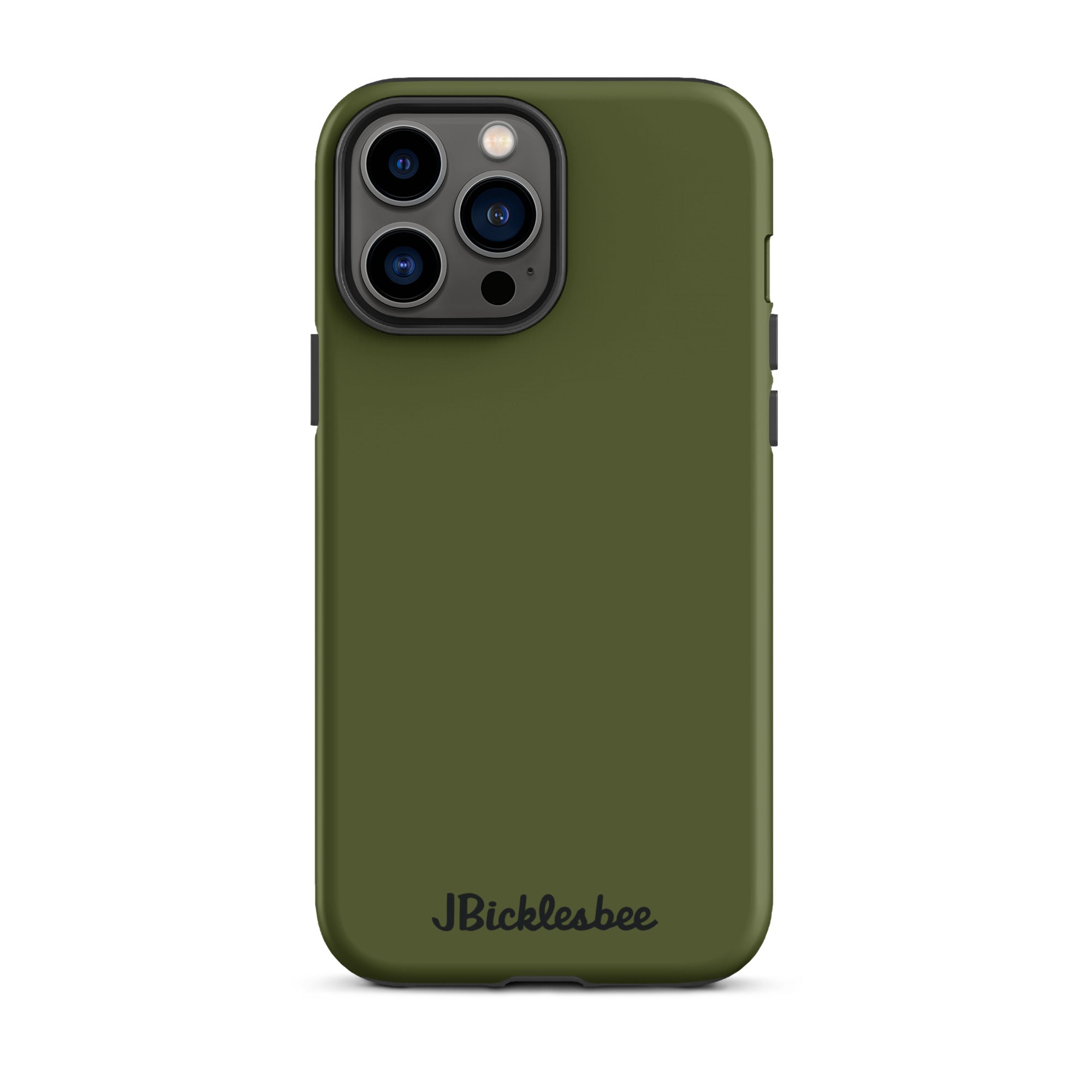 OD Green Tough Case for iPhone 13 Pro Max in matte finish