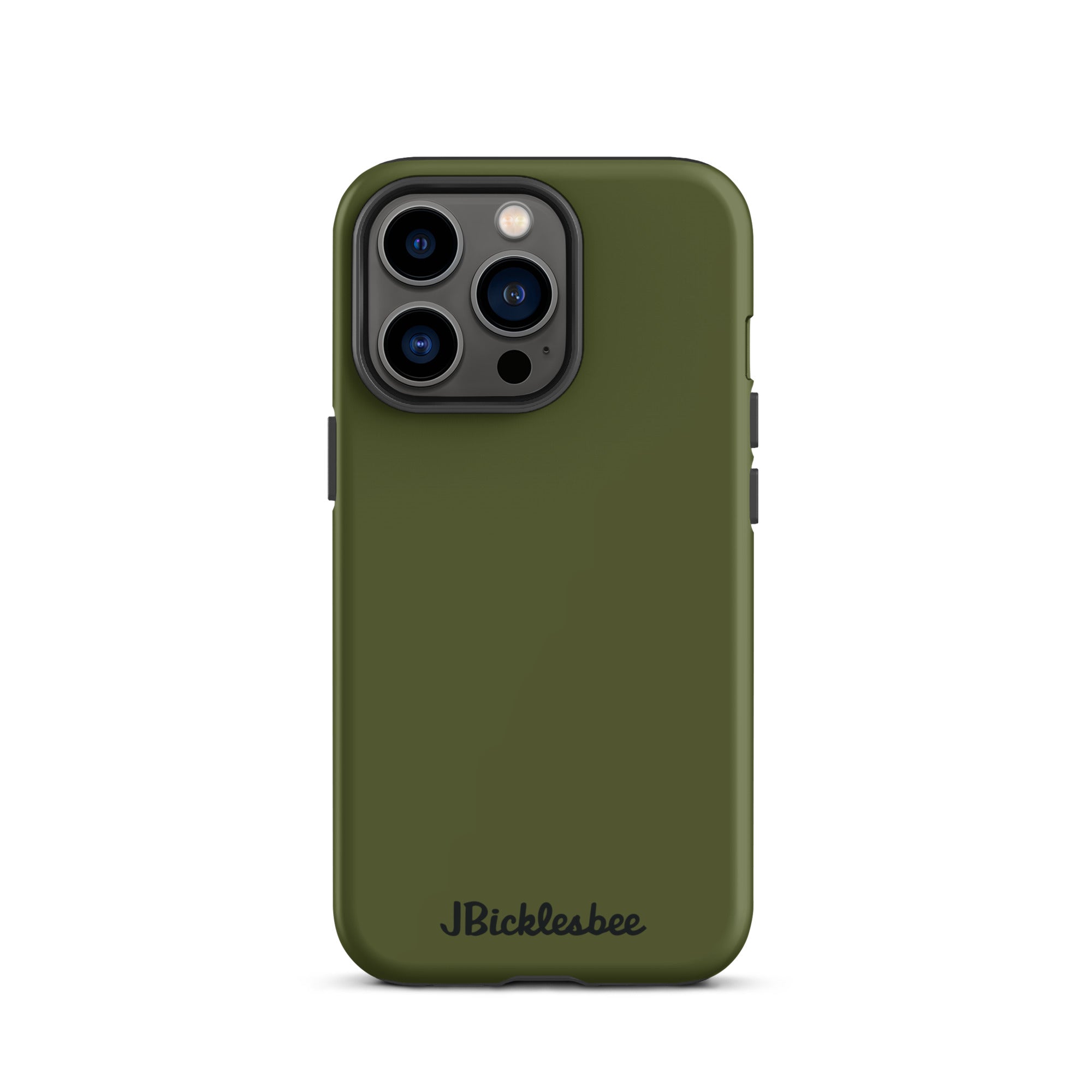 OD Green Tough Case for iPhone 13 Pro in glossy finish