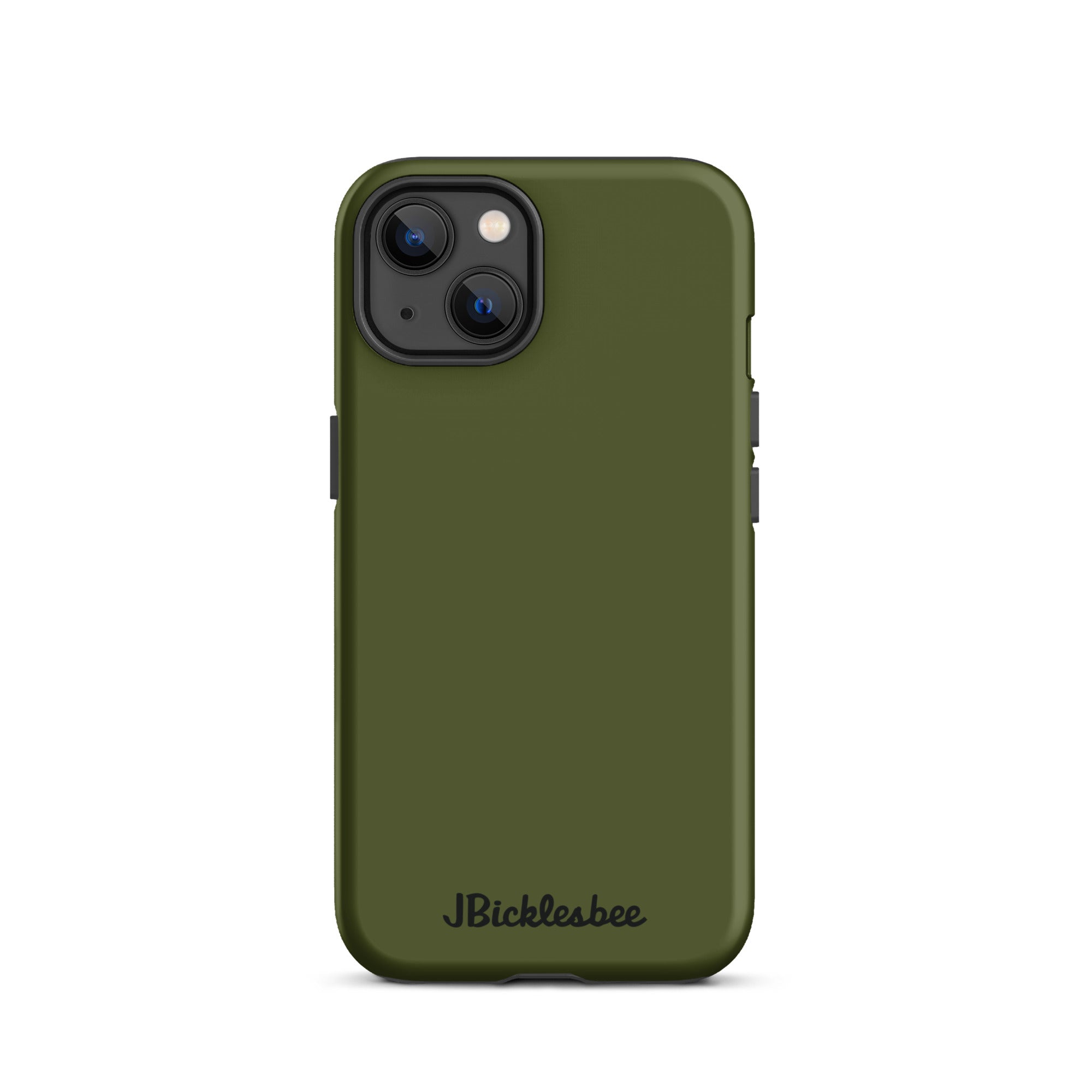OD Green Tough Case for iPhone 13 in glossy finish
