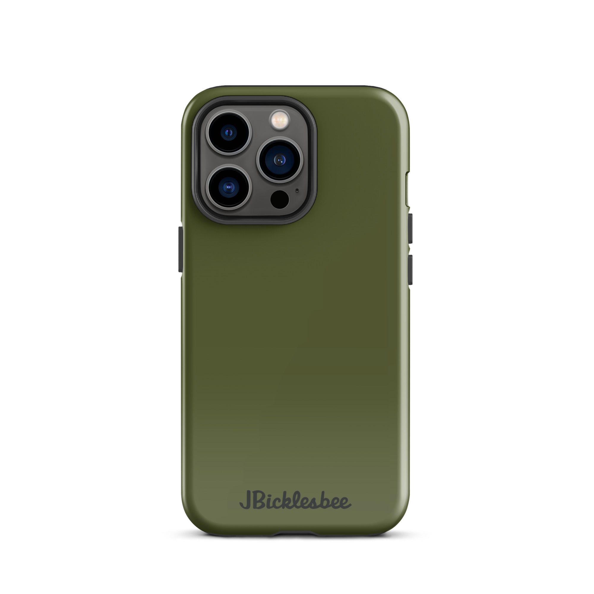 OD Green Tough Case for iPhone 13 in matte finish