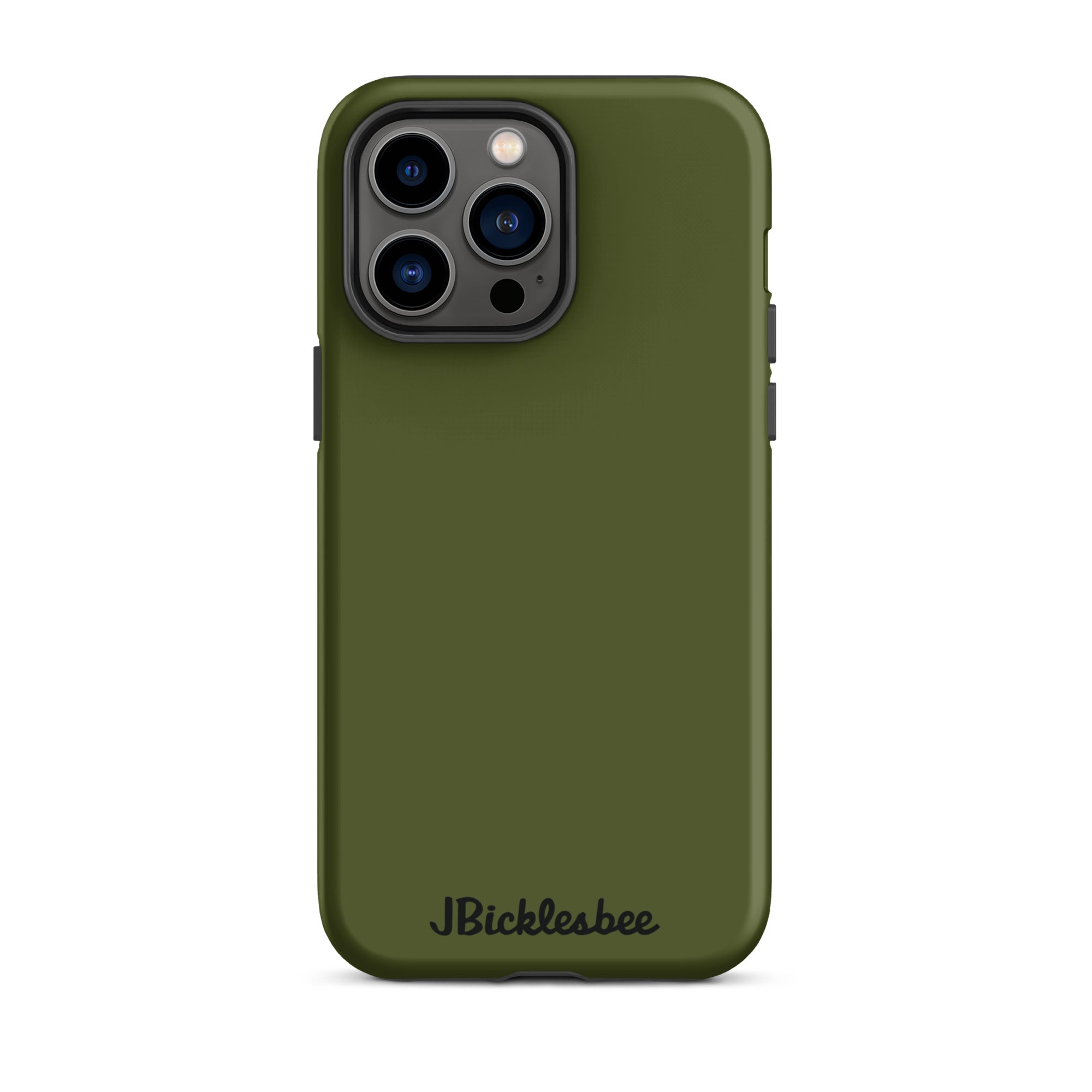OD Green Tough Case for iPhone 14 Pro Max in matte finish