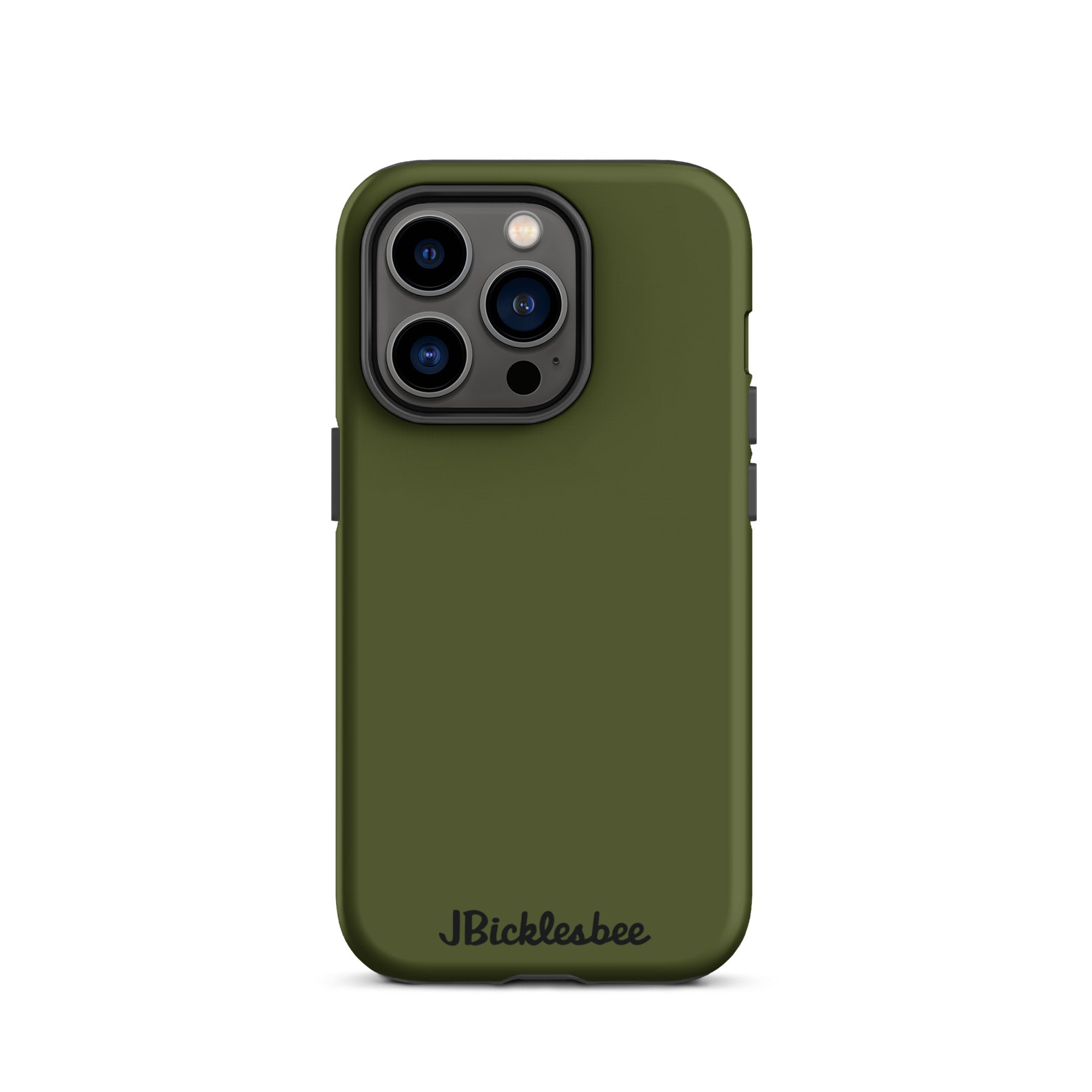 OD Green Tough Case for iPhone 14 Pro in matte finish