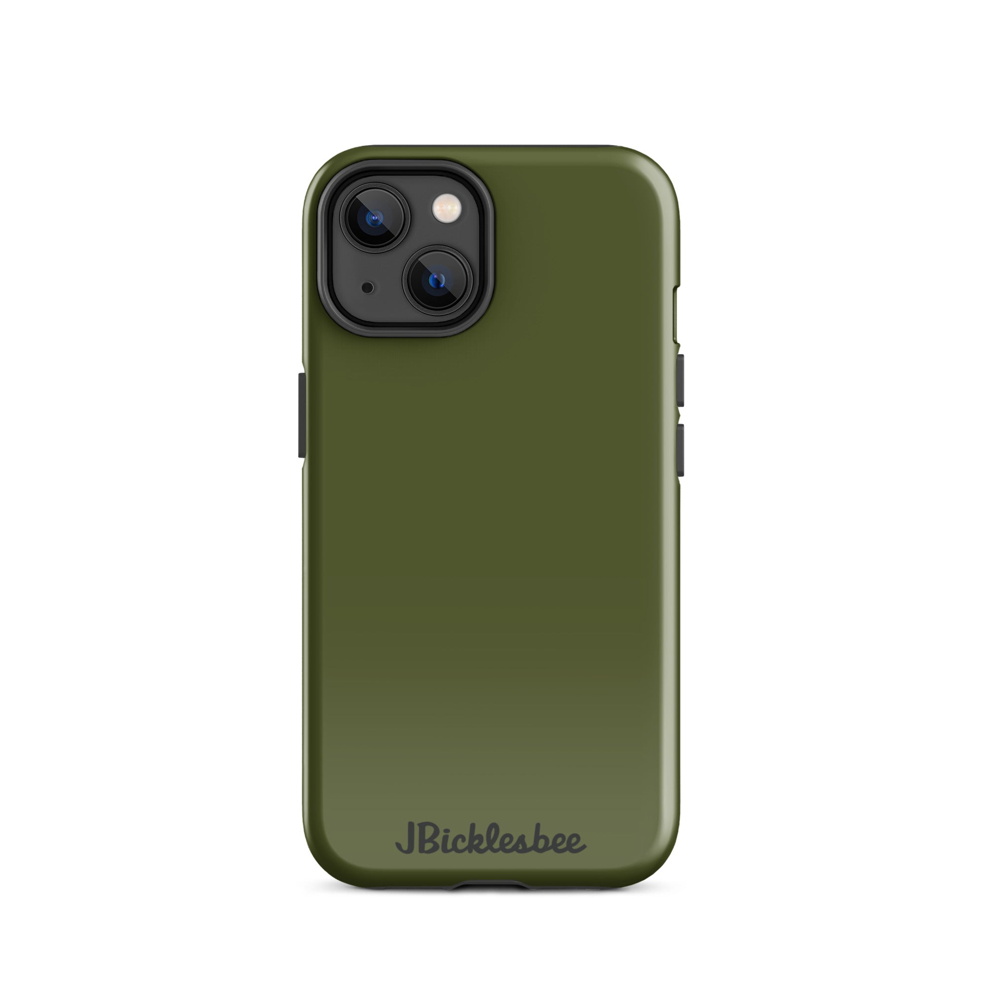 OD Green Tough Case for iPhone 14 in glossy finish
