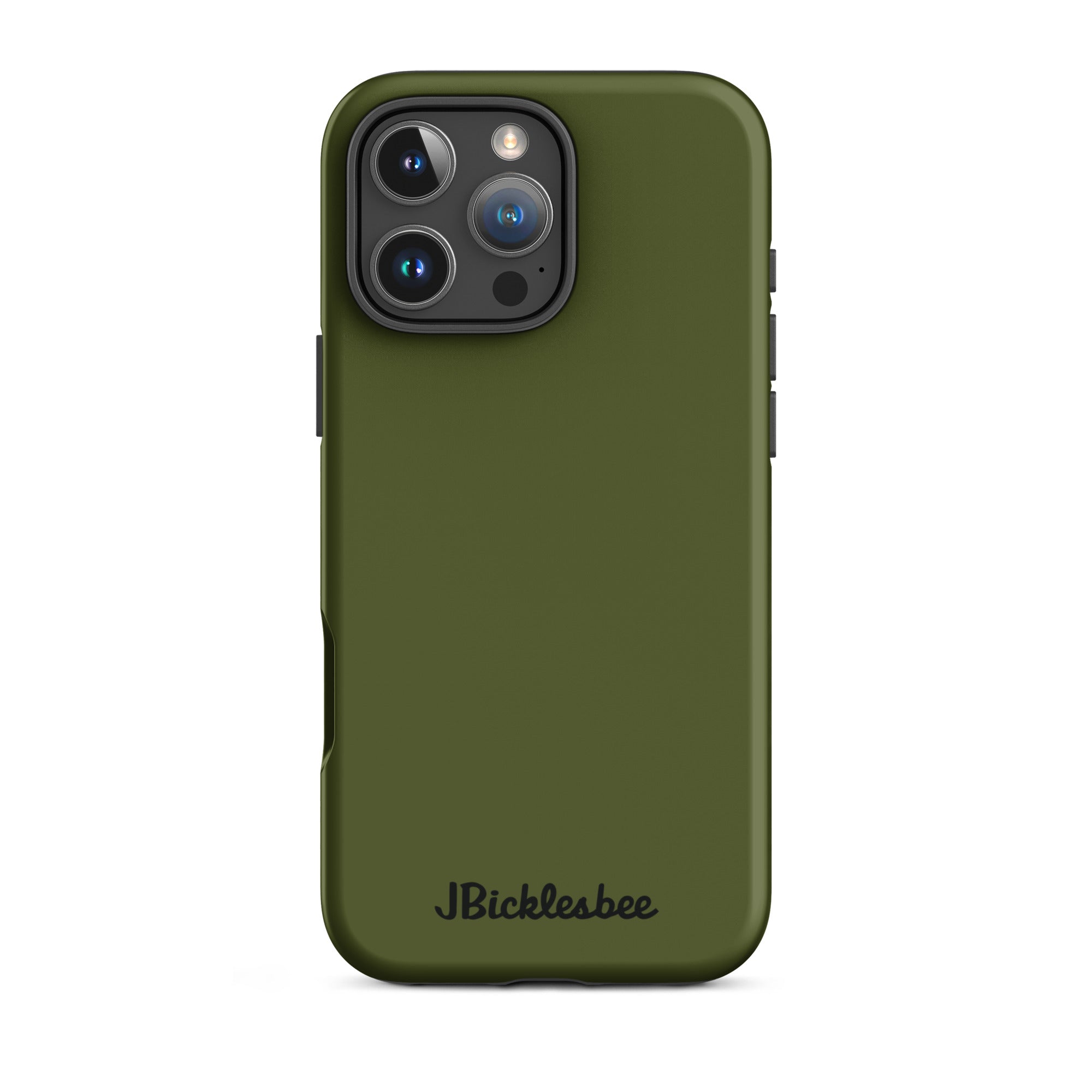 OD Green Tough Case for iPhone 16 Pro Max in matte finish