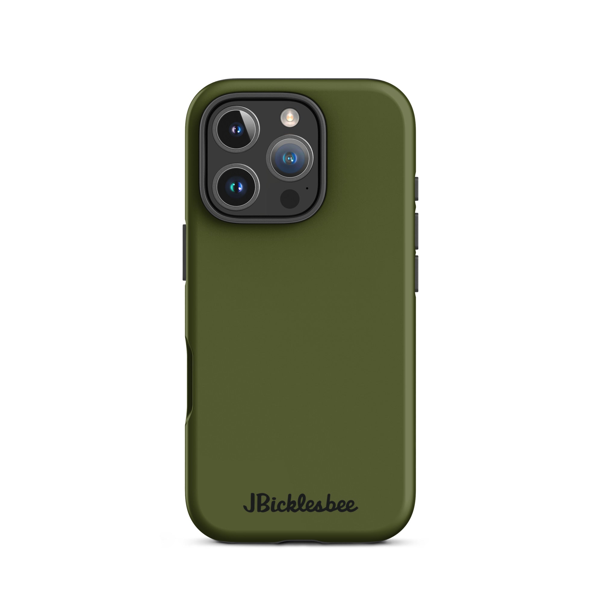 OD Green Tough Case for iPhone 16 Pro in matte finish