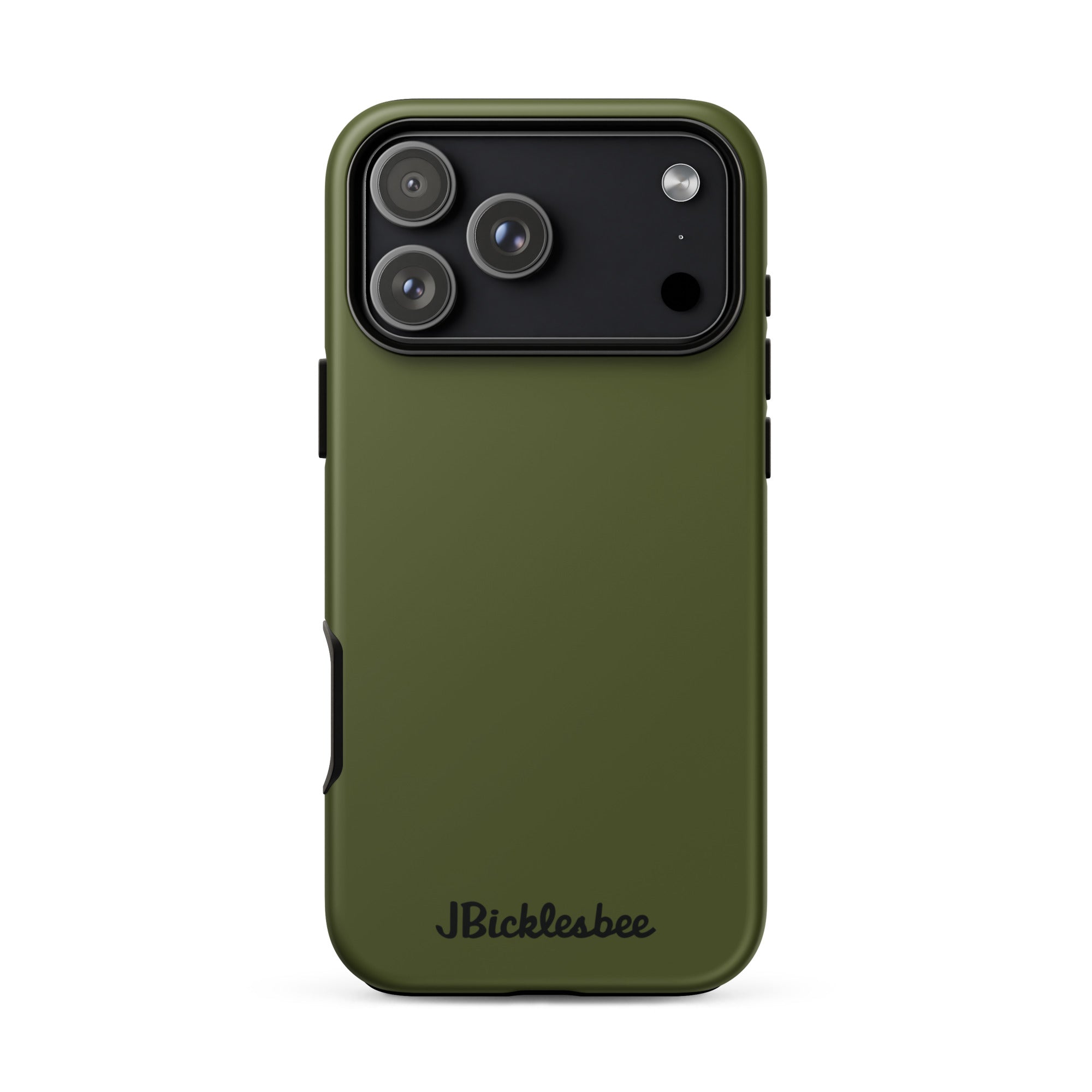 OD Green Tough Case for iPhone 17 Pro Max in matte finish