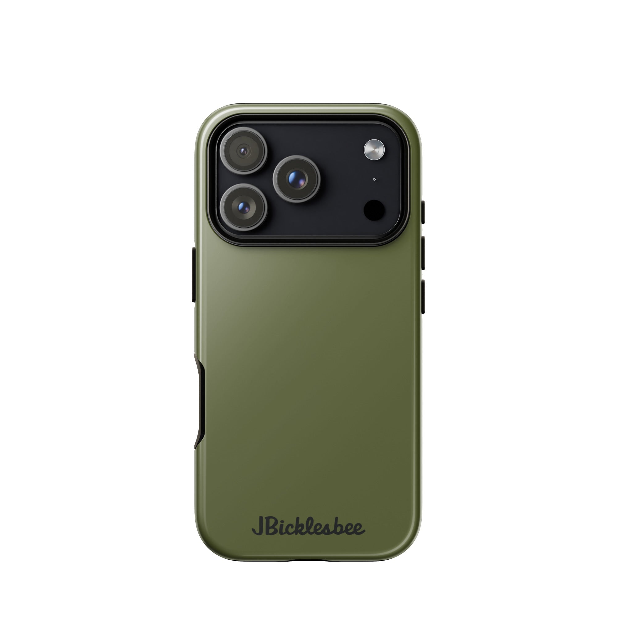 OD Green Tough Case for iPhone 17 Pro in glossy finish