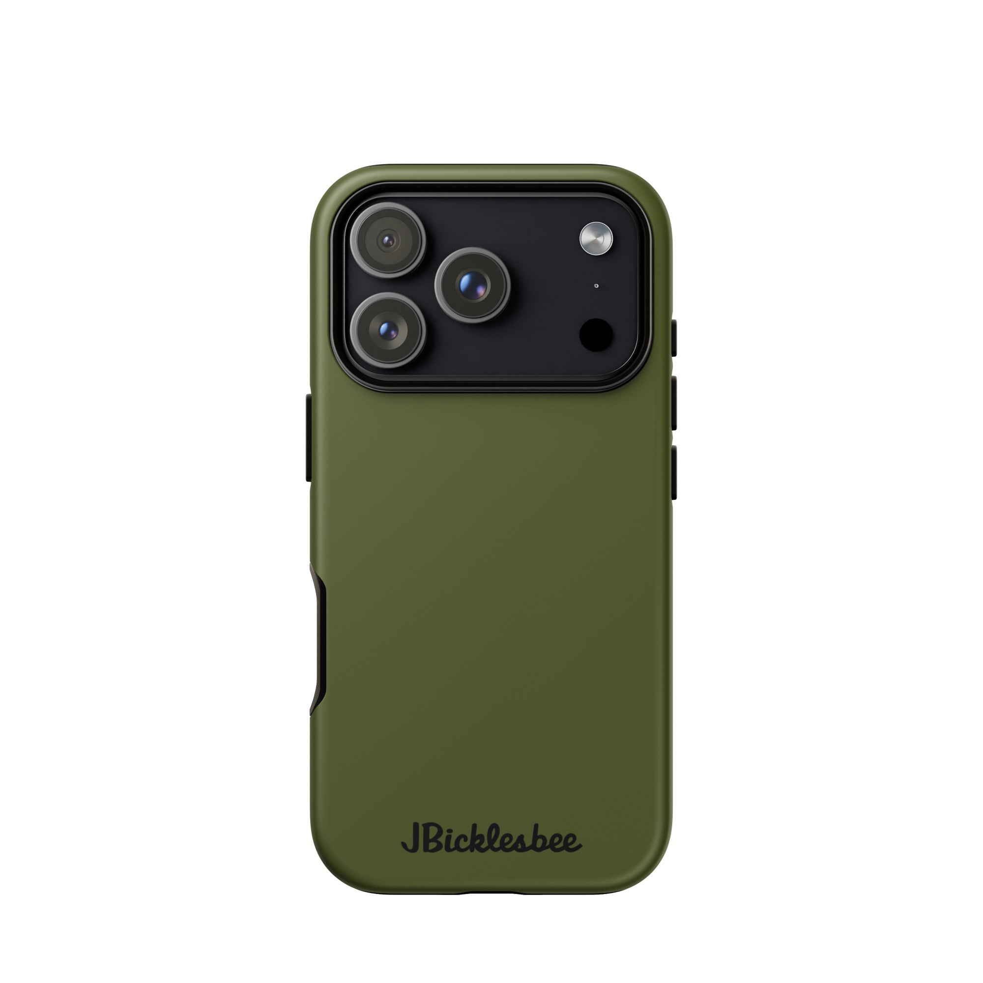 OD Green Tough Case for iPhone 17 Pro in matte finish