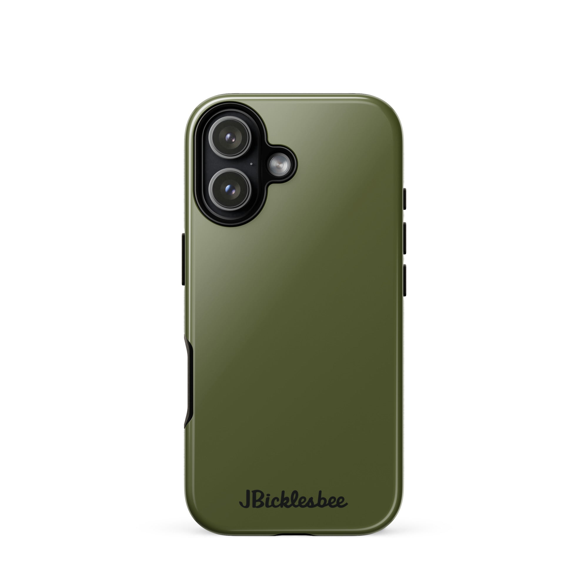 OD Green Tough Case for iPhone 17 in glossy finish