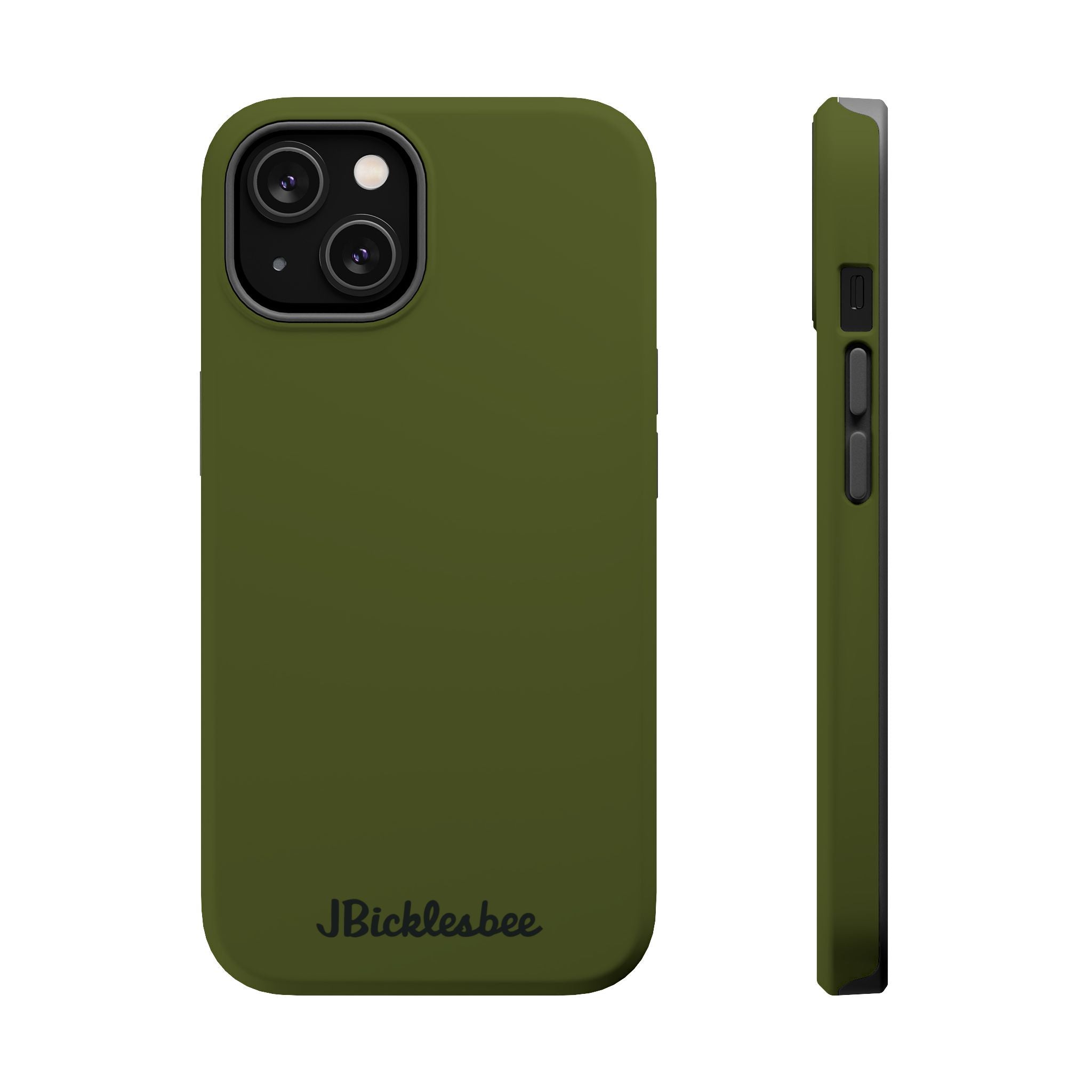 OD Green MagSafe Tough Case for iPhone 13 Mini in matte finish