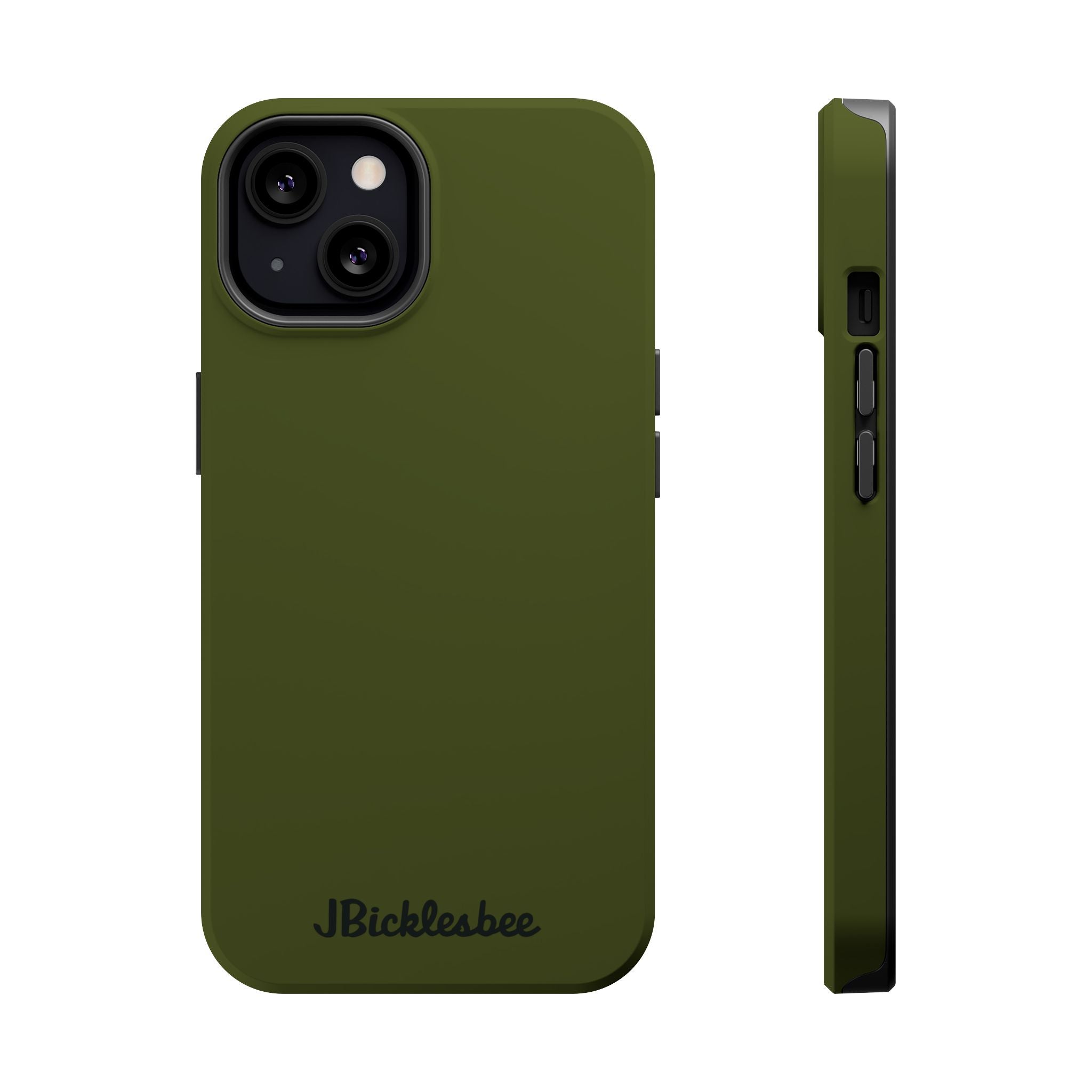 OD Green MagSafe Tough Case for iPhone 14 Plus in matte finish