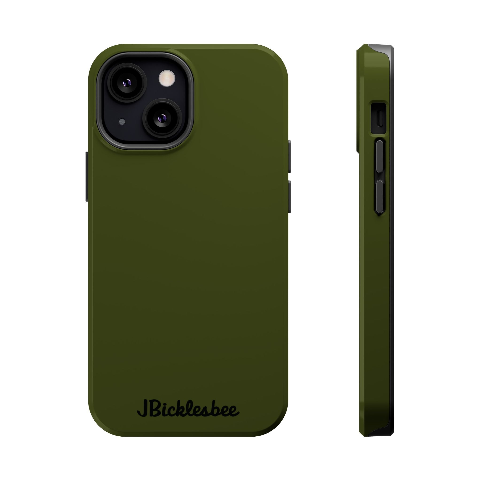 OD Green MagSafe Tough Case for iPhone 14 in glossy finish