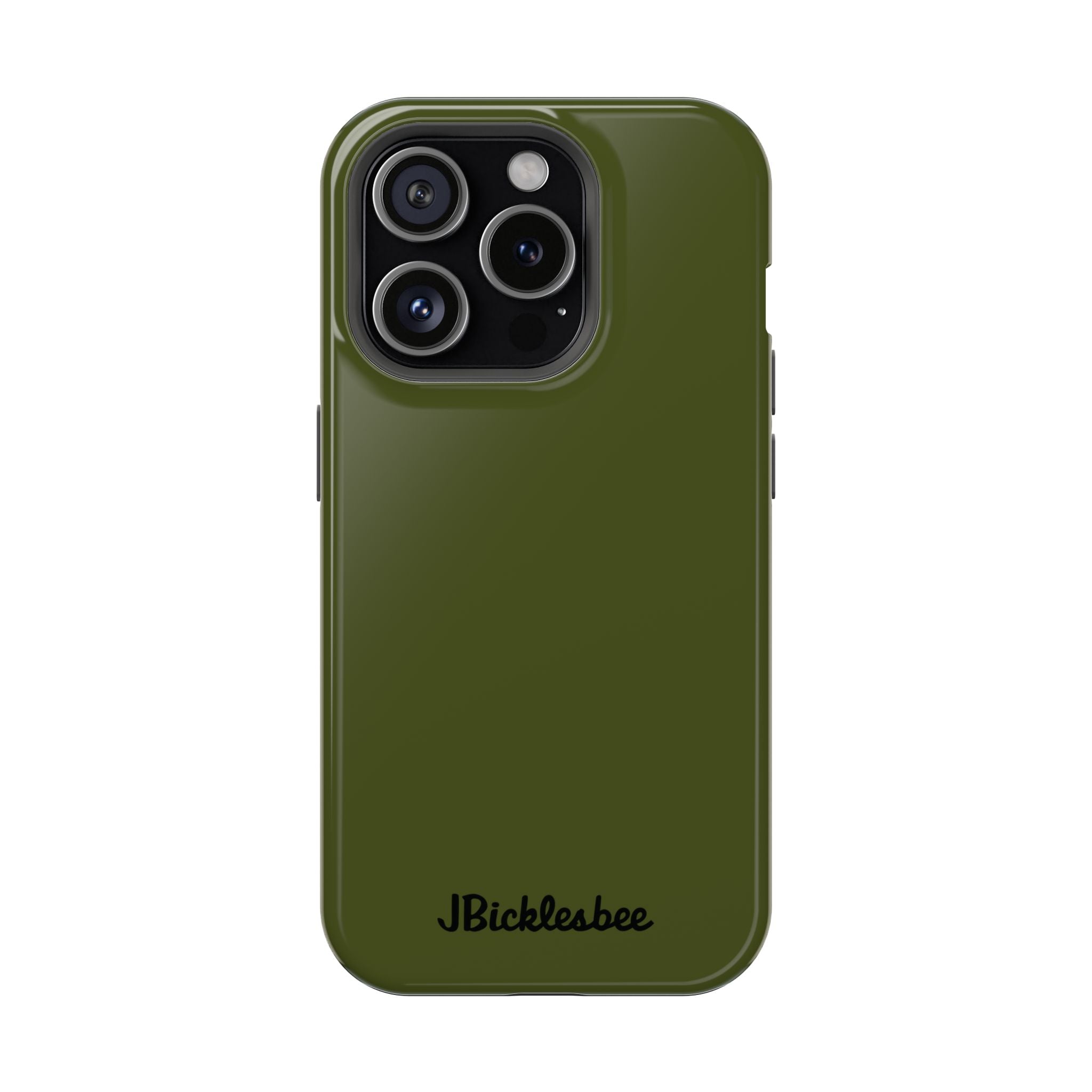 OD Green MagSafe Tough Case for iPhone 15 Pro in glossy finish
