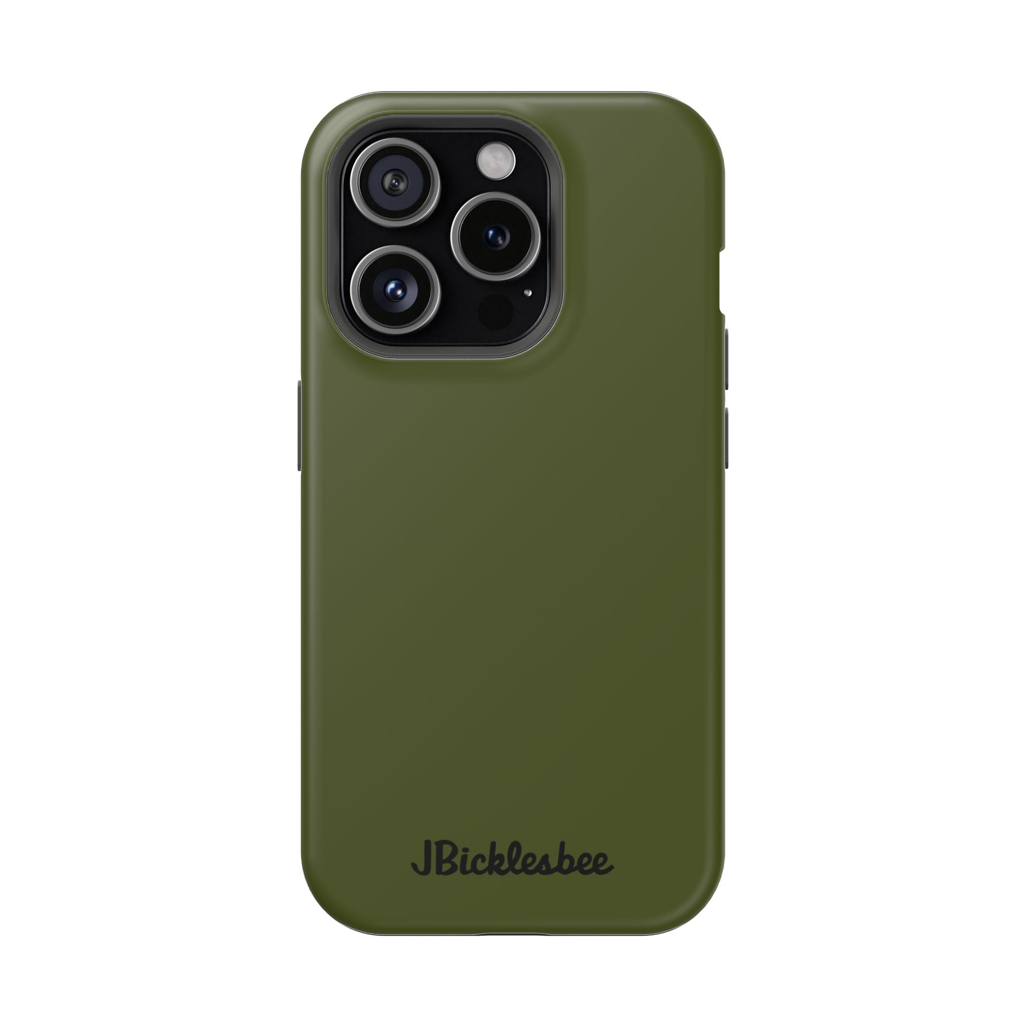 OD Green MagSafe Tough Case for iPhone 15 Pro in matte finish