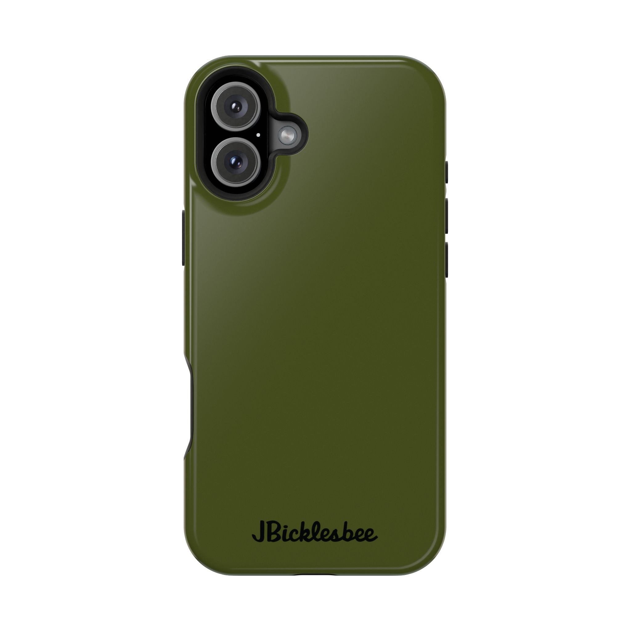 OD Green MagSafe Tough Case for iPhone 16 Plus in glossy finish