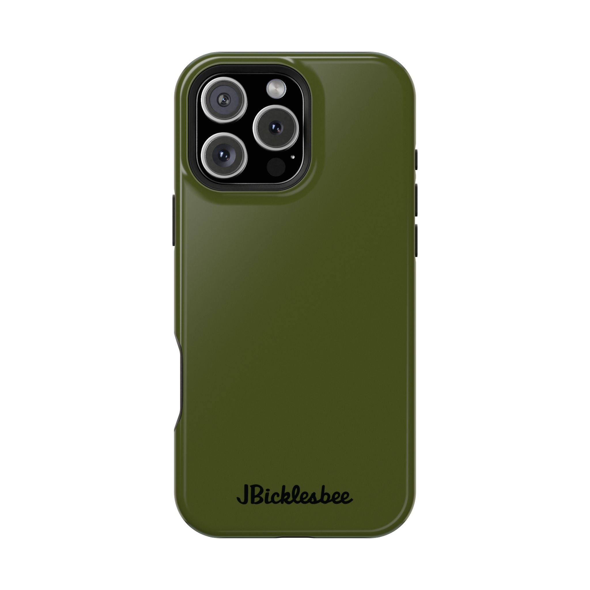 OD Green MagSafe Tough Case for iPhone 16 Pro in glossy finish