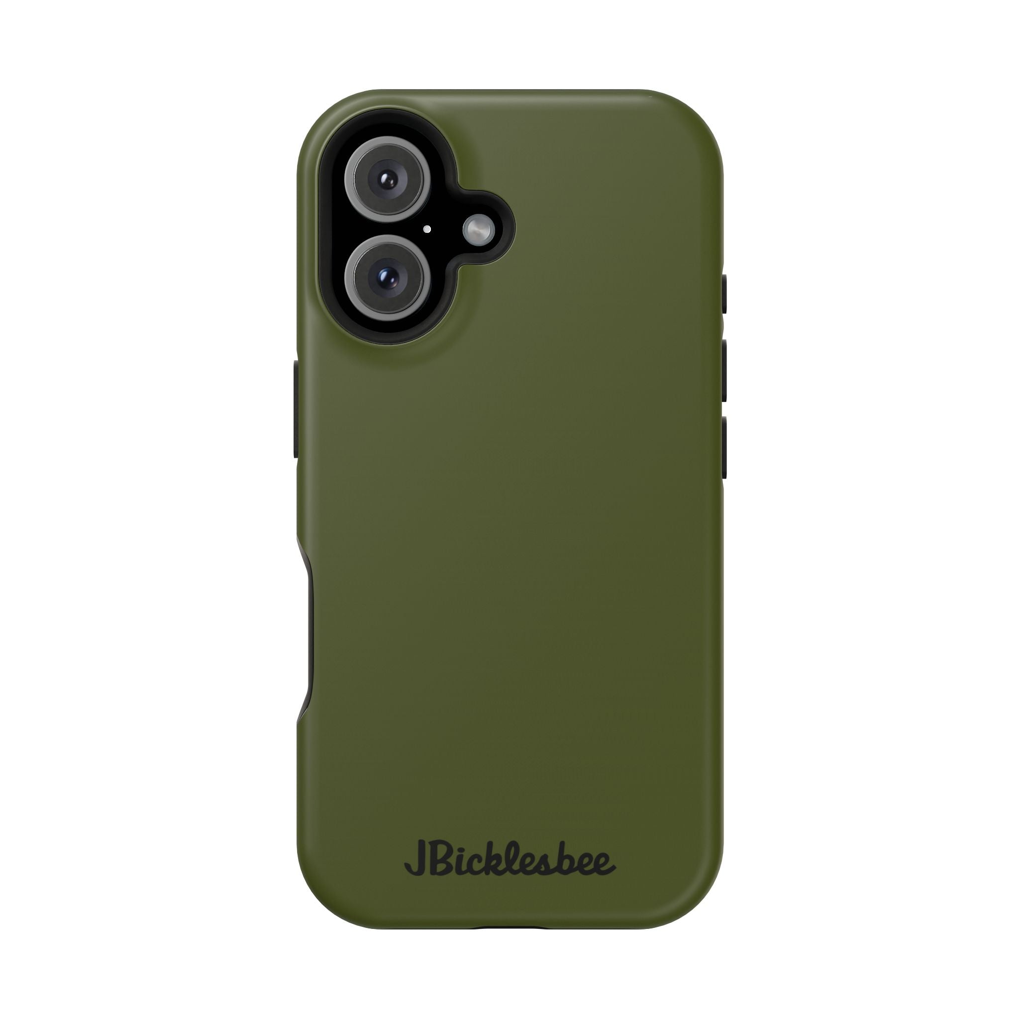OD Green MagSafe Tough Case for iPhone 16 in matte finish