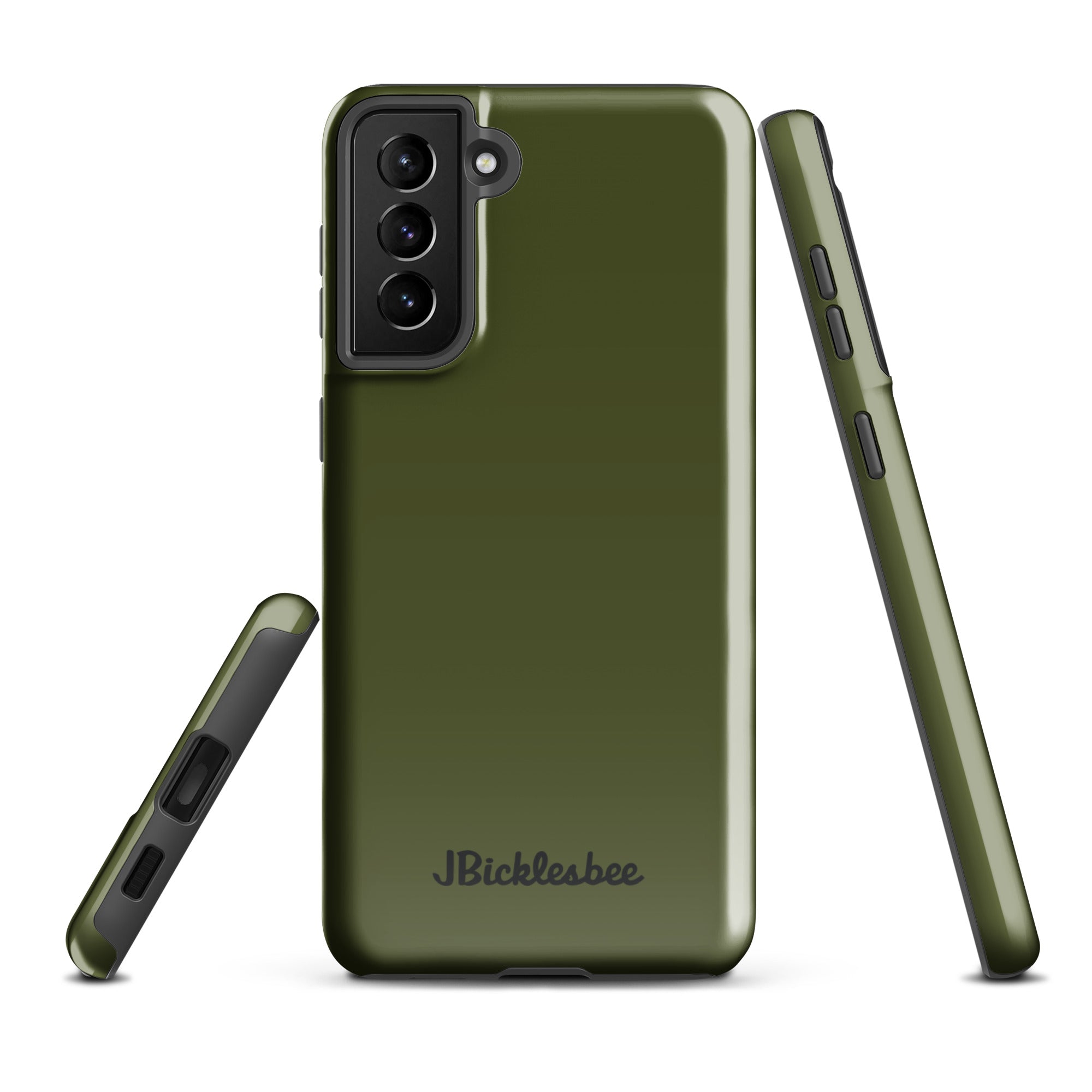 OD Green Samsung Galaxy S21 Plus Tough Case in glossy finish