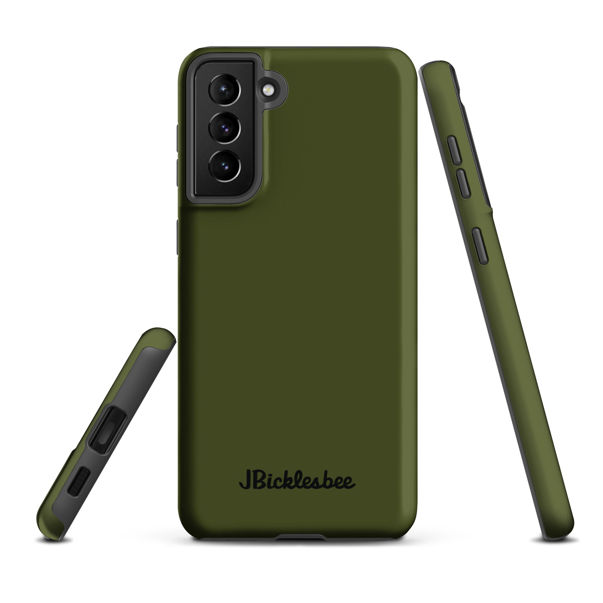 OD Green Samsung Galaxy S21 Plus Tough Case in matte finish