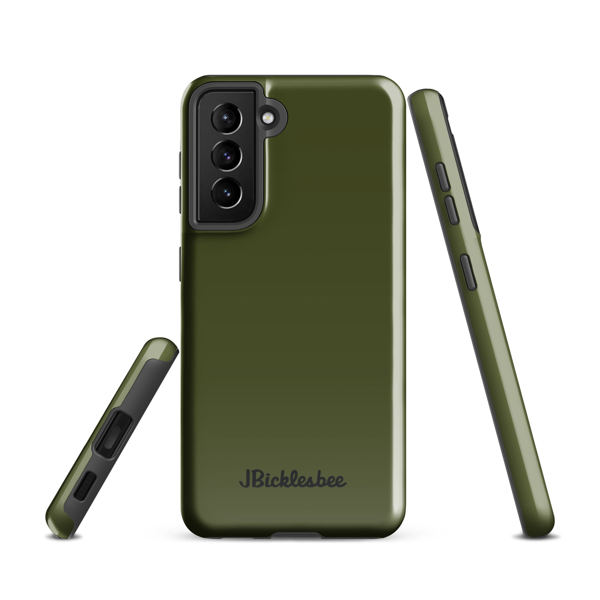 OD Green Samsung Galaxy S21 Tough Case in glossy finish
