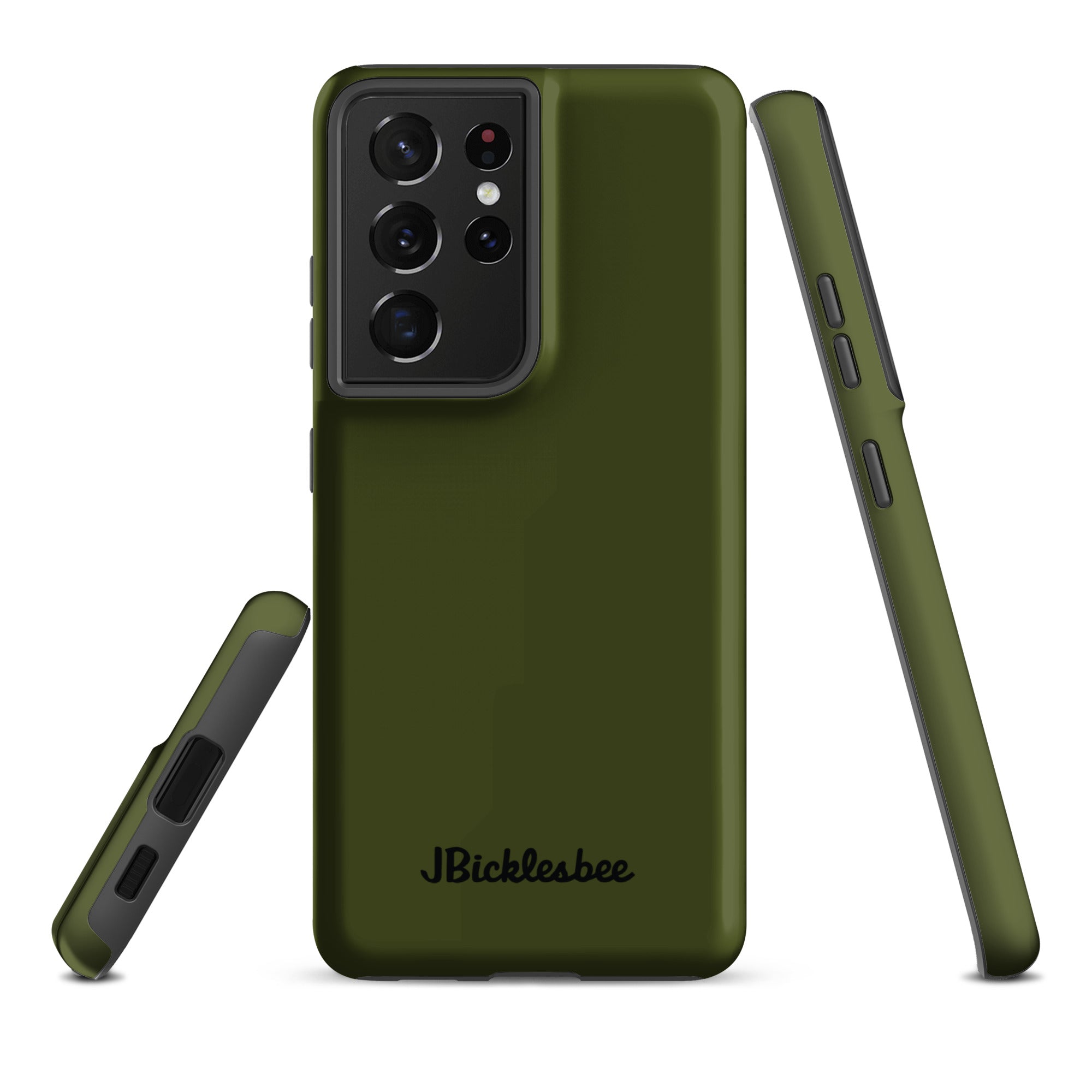 OD Green Samsung Galaxy S21 Ultra Tough Case in matte finish