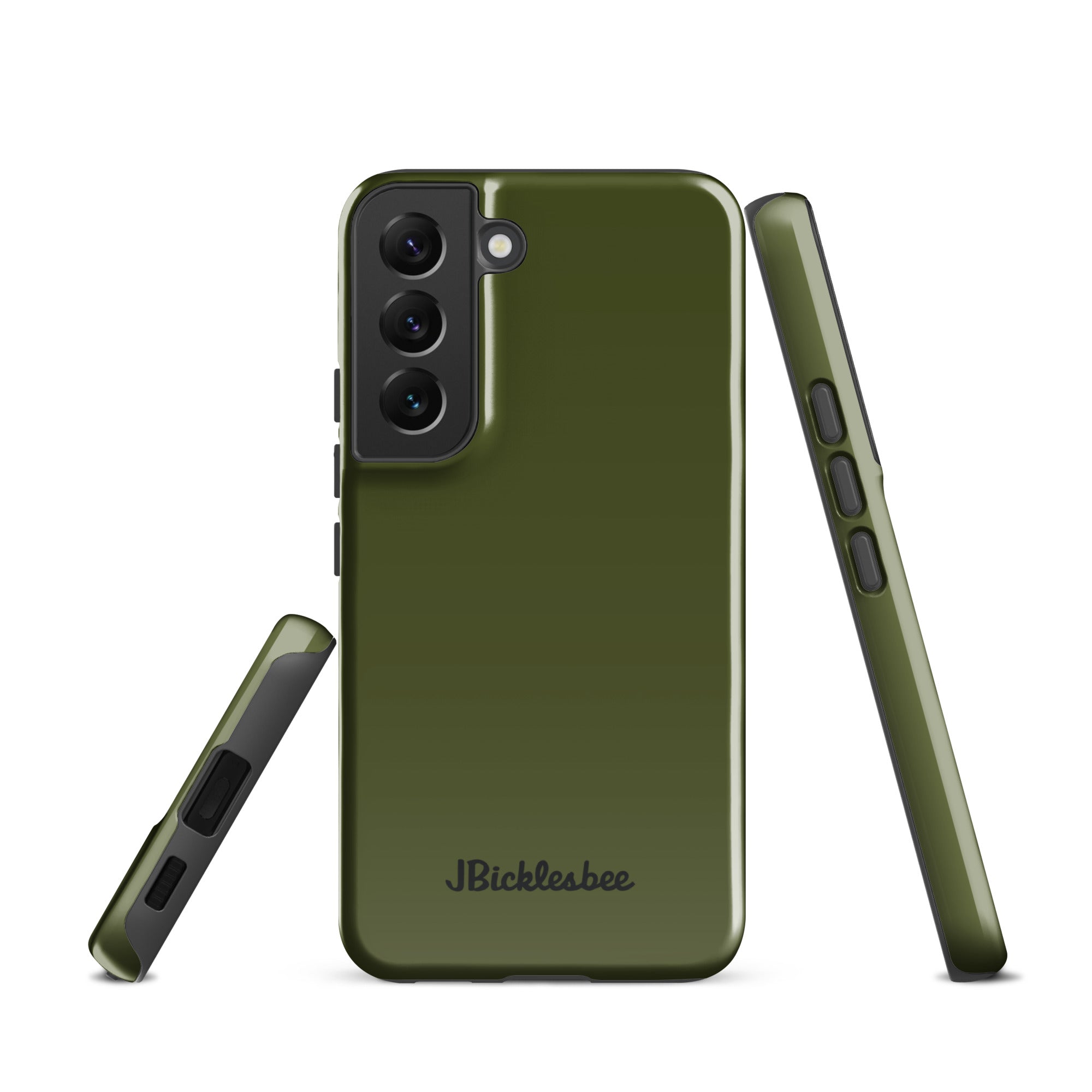 OD Green Samsung Galaxy S22 Tough Case in glossy finish