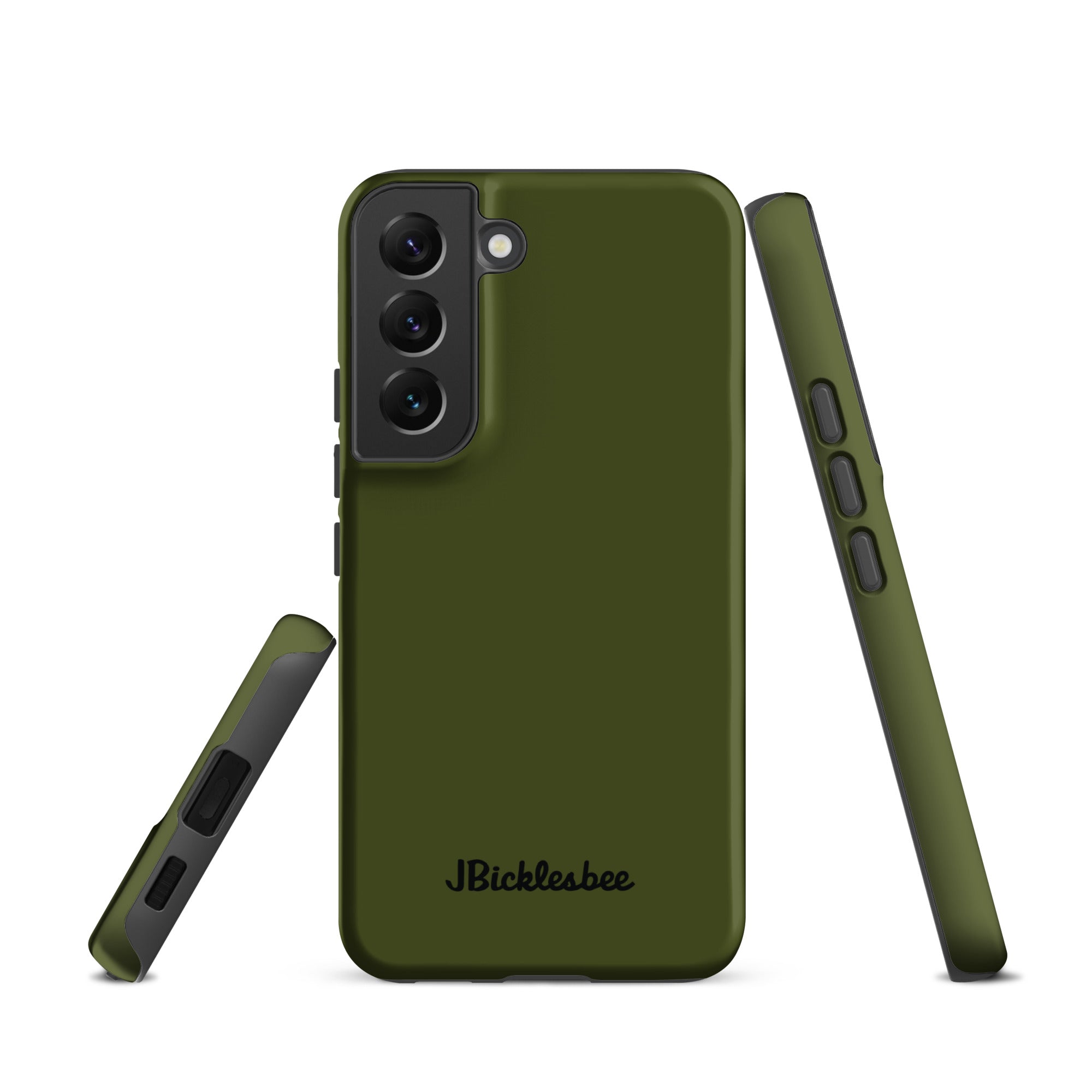 OD Green Samsung Galaxy S22 Tough Case in matte finish
